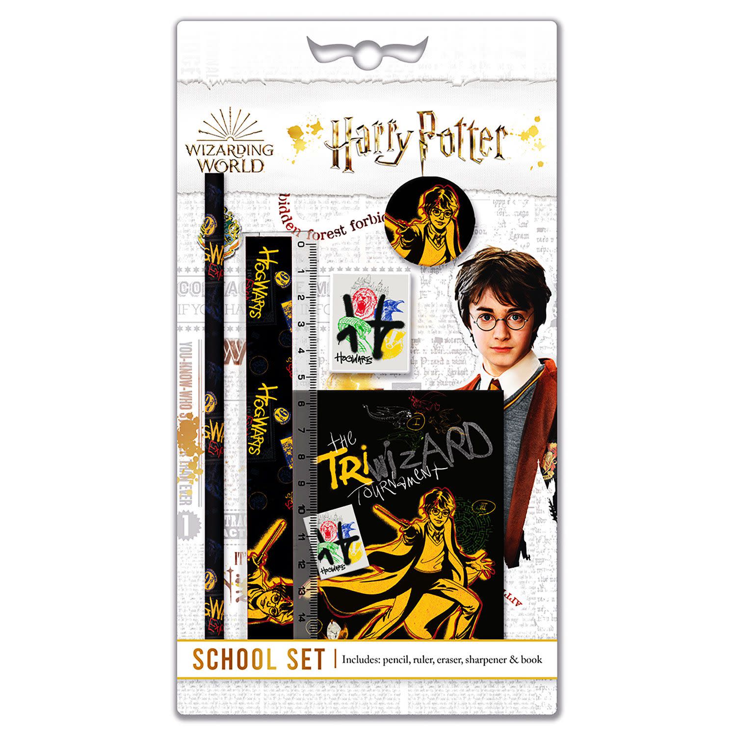 Εικόνα 1 του Harry Potter Γραφική Ύλη Wizard 5τεμ.