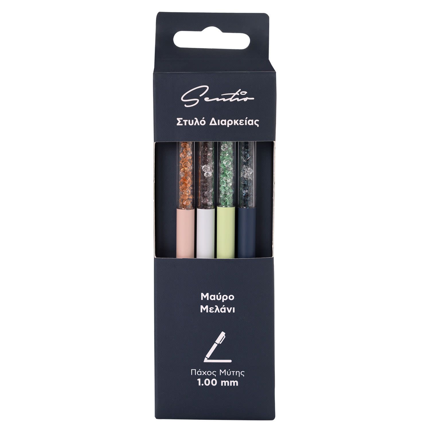 Εικόνα 1 του Sentio Στυλό Διαρκείας Earth Mix Πάχος Μύτης 1.0mm 4τεμ.