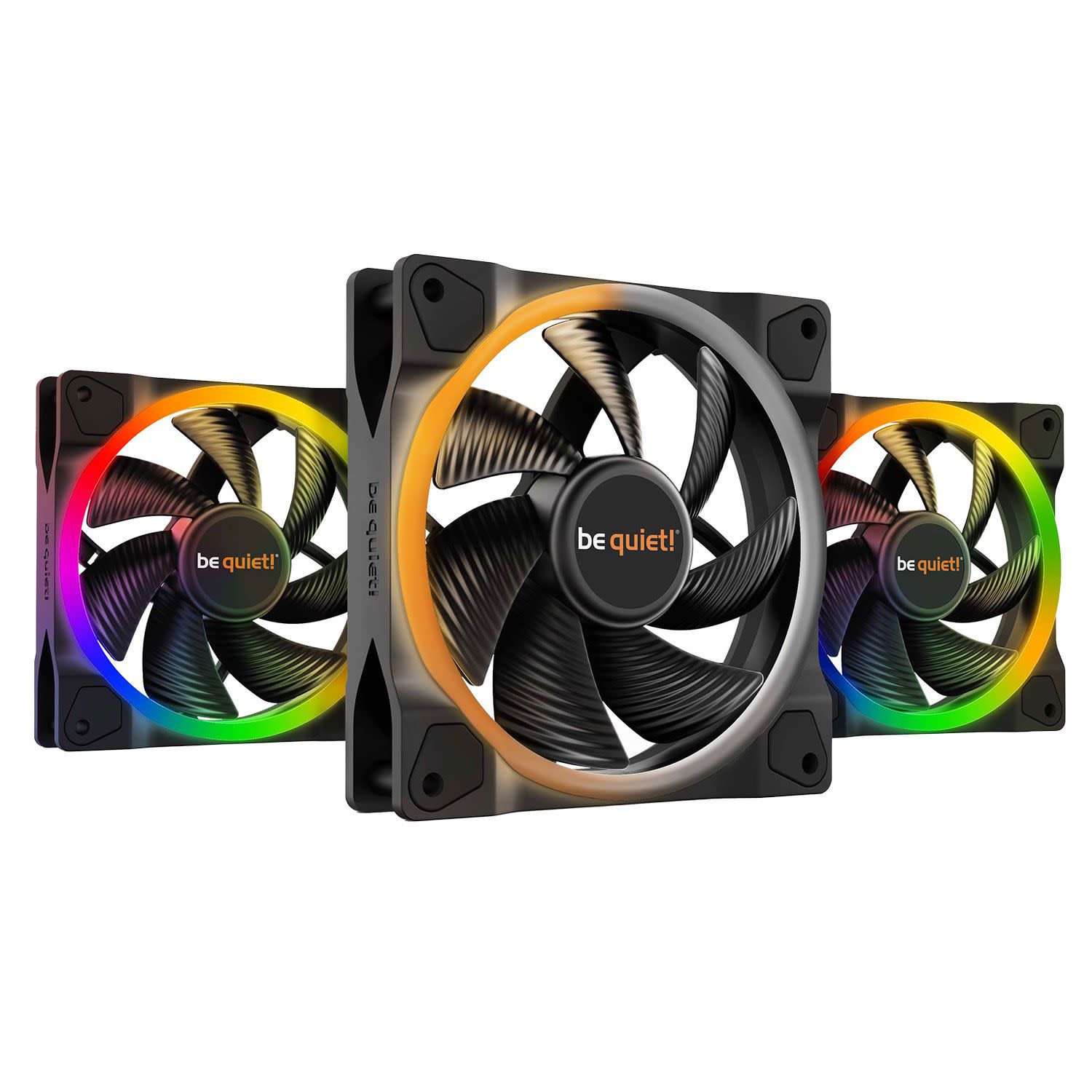 Κάνε κλικ για να δεις την εικόνα 1 του Be Quiet! LIGHT WINGS 120mm PWM Triple-Pack
