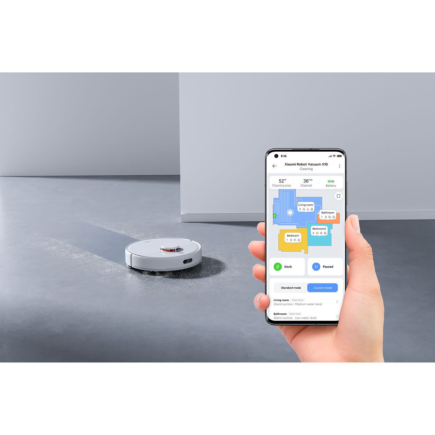 Εικόνα 11 του Xiaomi Σκούπα ρομπότ Mi Robot X10