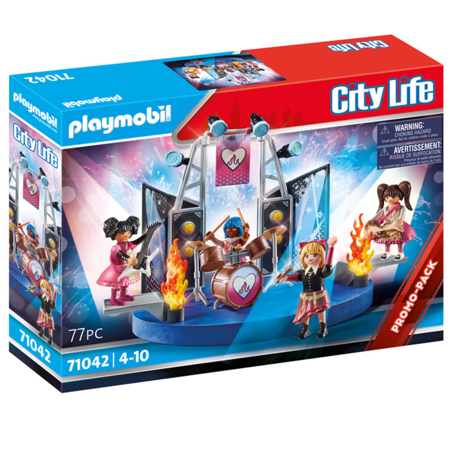 Κάνε κλικ για να δεις την εικόνα 1 του playmobil City Life Μουσικό Συγκρότημα 71042