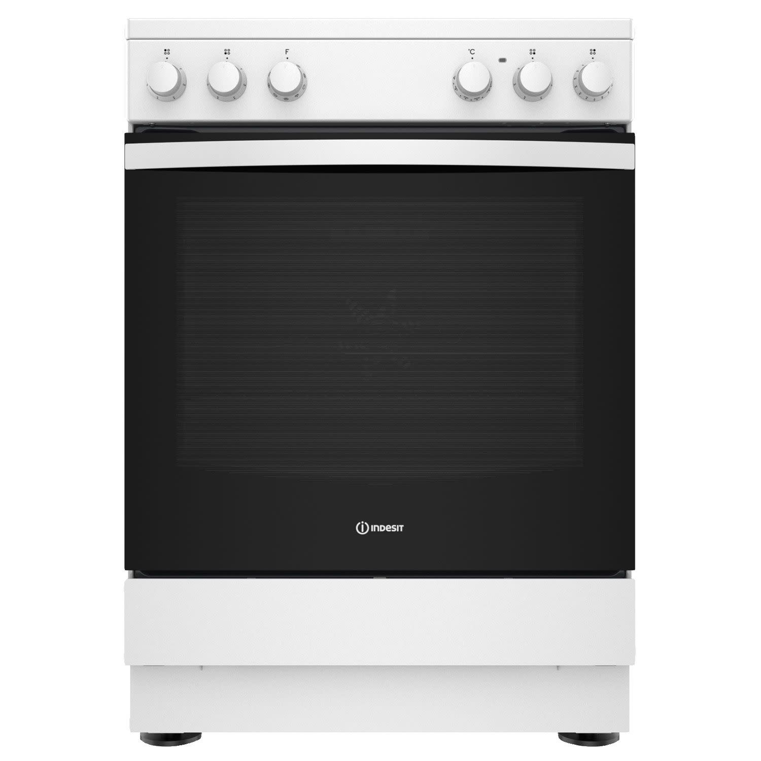 Indesit IS67V5KCW/E Κουζίνα Κεραμική