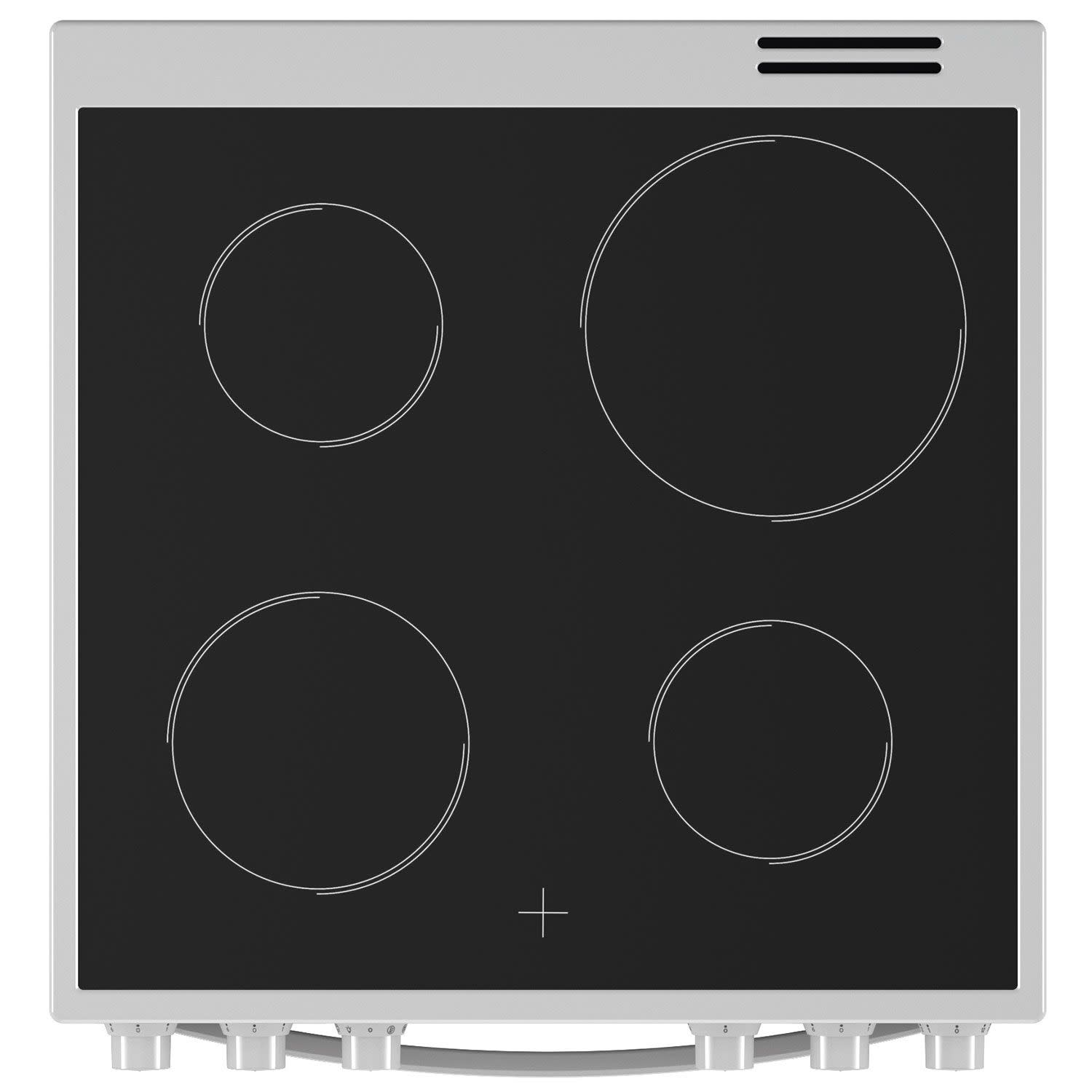 Εικόνα 7 του Indesit IS67V5KCW/E Κουζίνα Κεραμική