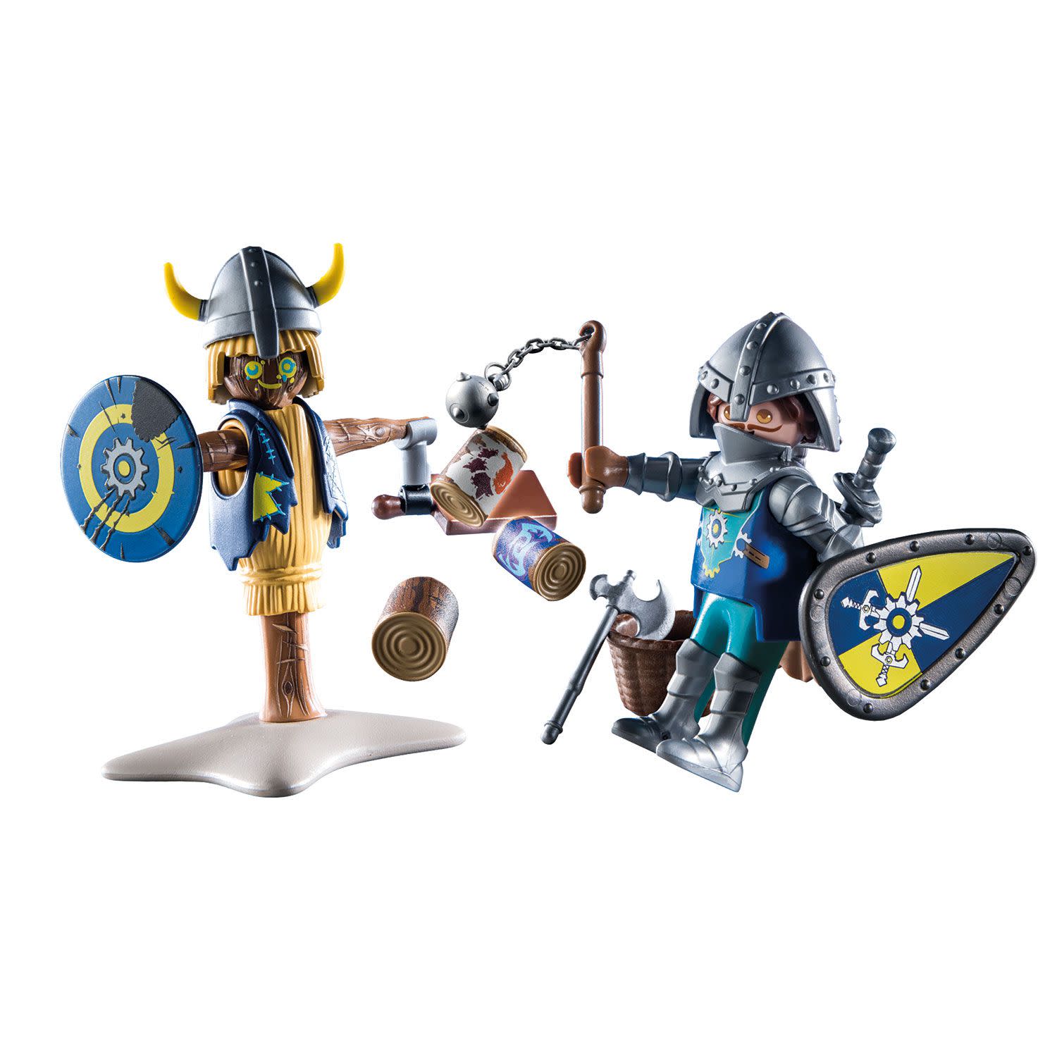 Κάνε κλικ για να δεις την εικόνα 2 του playmobil Novelmore Ιππότης & Σκιάχτρο Εκπαίδευσης 71214
