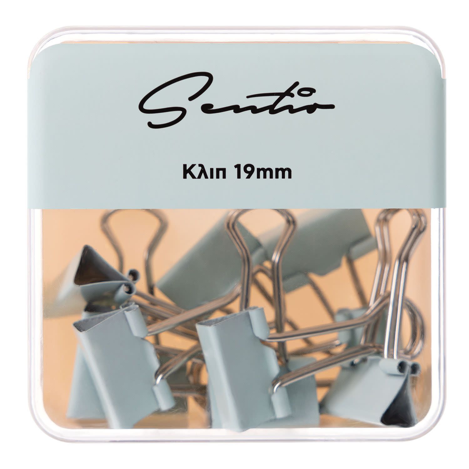 Εικόνα 1 του Sentio Κλιπ Pastel Πράσινο 19mm 10τεμ.