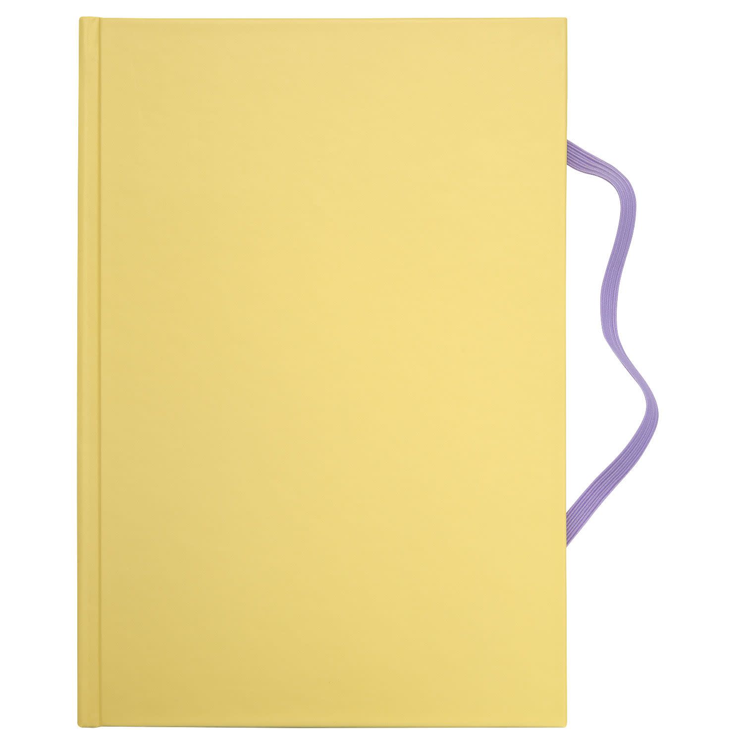 Εικόνα 3 του Sentio Σημειωματάριο με Σκληρό Εξώφυλλο Pastel Κίτρινο Α5