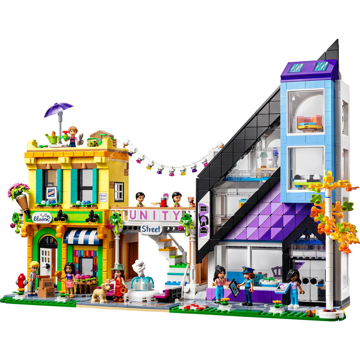 Εικόνα 2 του LEGO Friends  Downtown Flower and Design Stores 41732