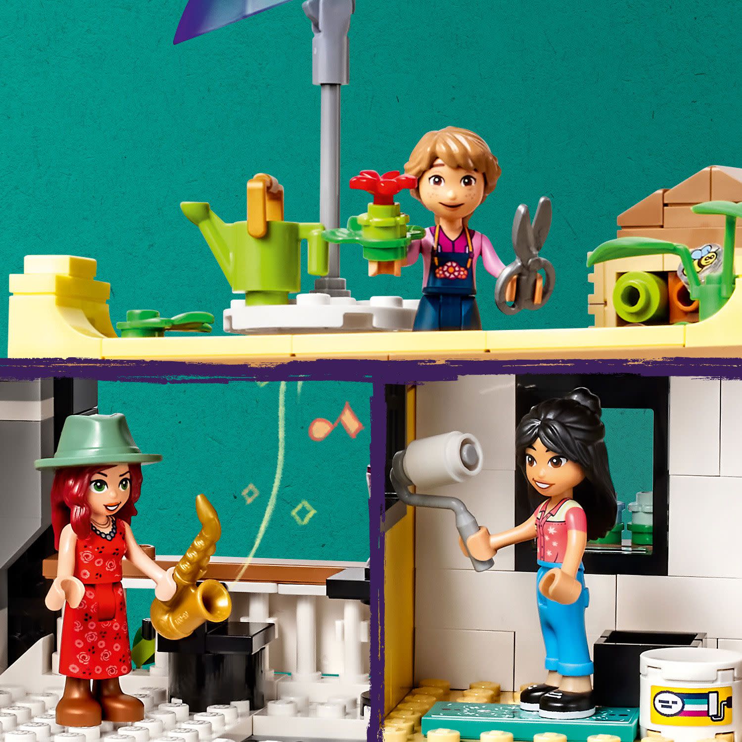 Εικόνα 3 του LEGO Friends  Downtown Flower and Design Stores 41732
