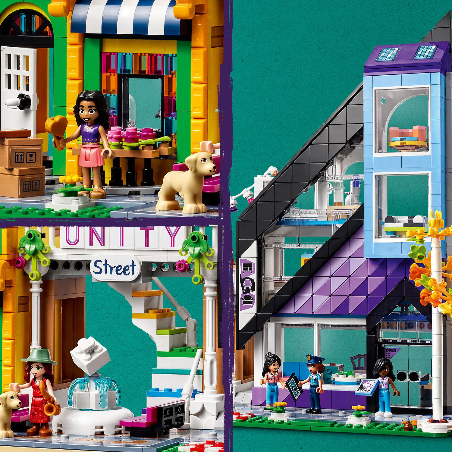 Εικόνα 4 του LEGO Friends  Downtown Flower and Design Stores 41732