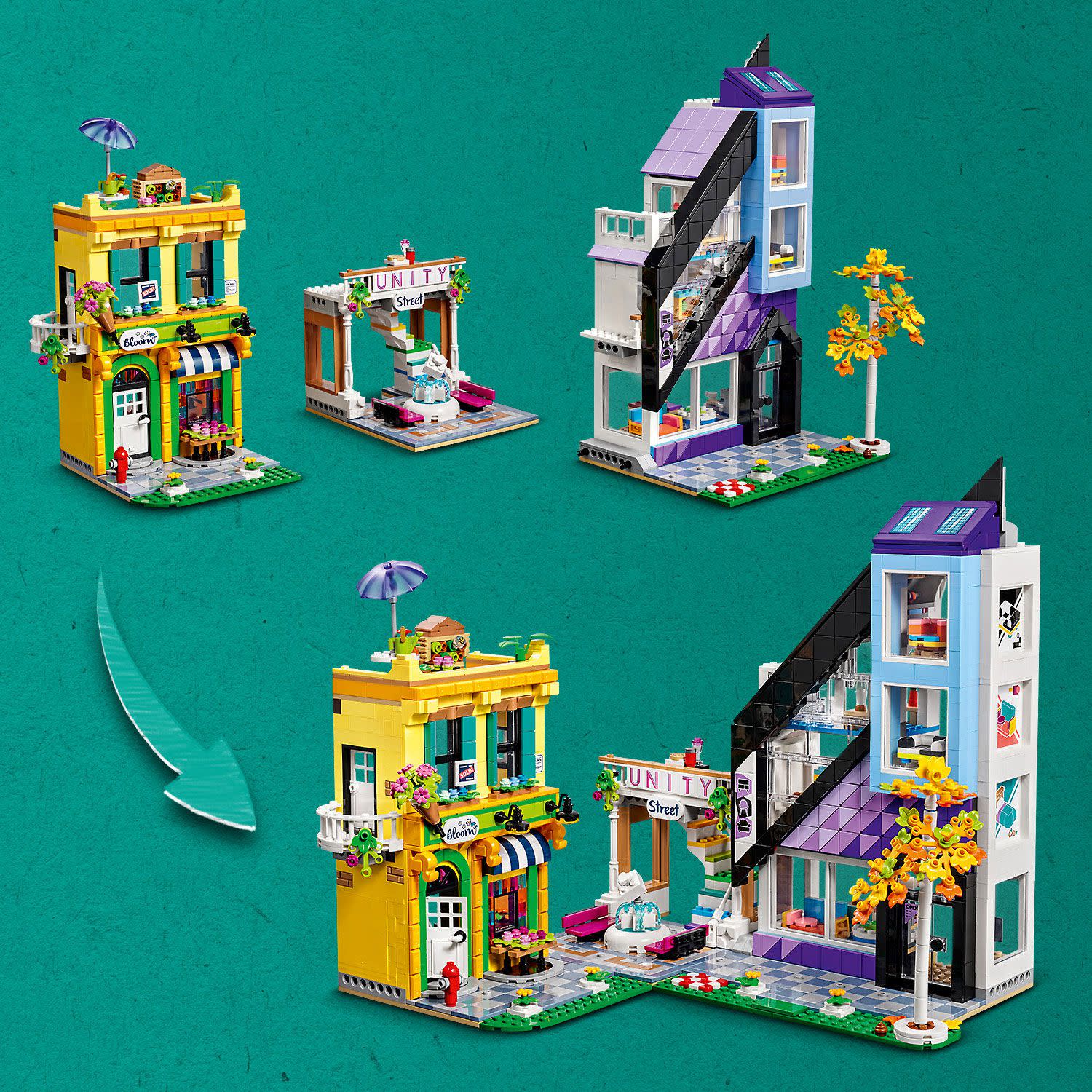 Εικόνα 6 του LEGO Friends  Downtown Flower and Design Stores 41732