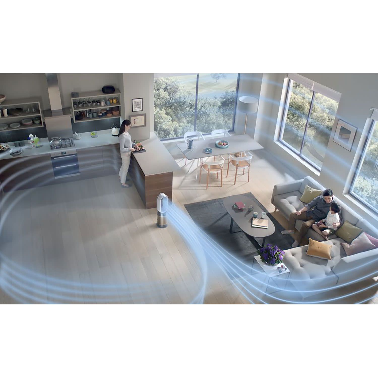 Κάνε κλικ για να δεις την εικόνα 11 του Dyson Καθαριστής Αέρα HP09 Pure White