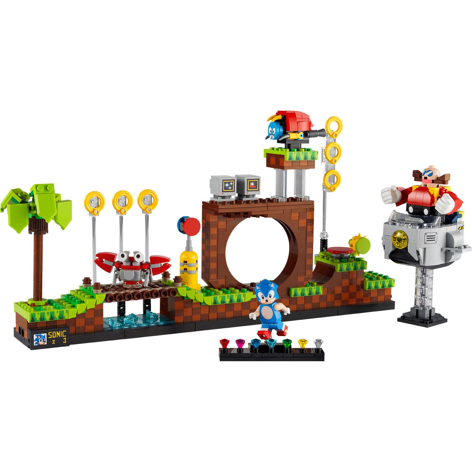 Εικόνα 2 του LEGO Ideas Sonic the Hedgehog™ – Green Hill Zone 21331