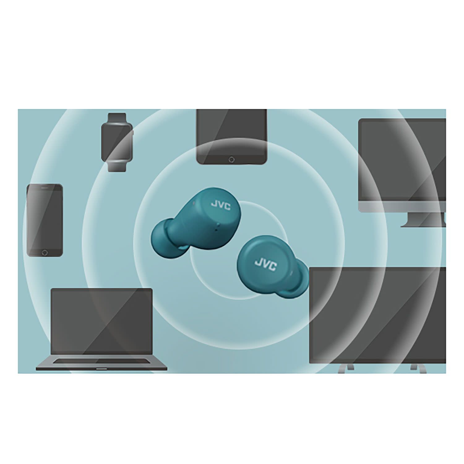 Εικόνα 7 του JVC Bluetooth Truly Wireless Gumy Green