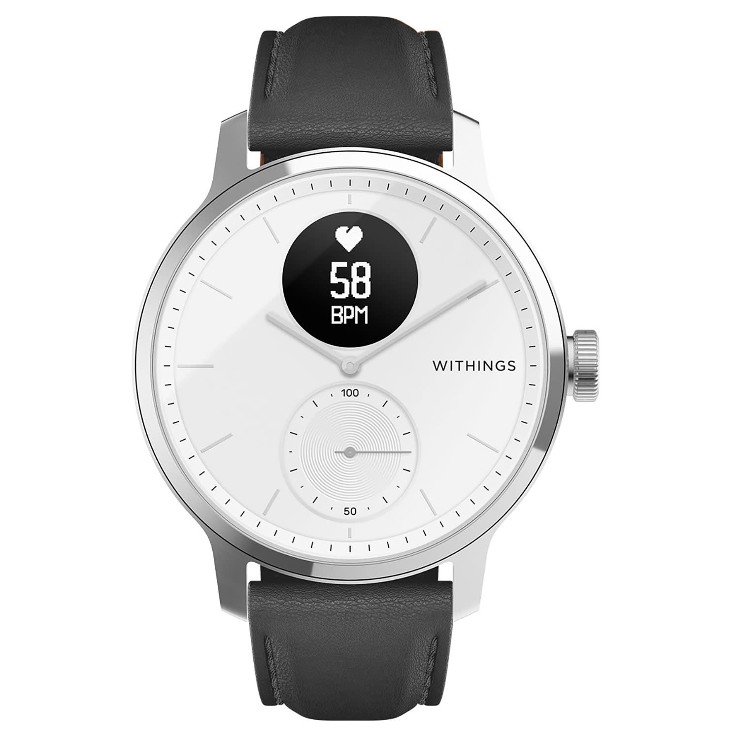 Εικόνα 3 του Withings λουράκι 20mm  Black & SlateGrey