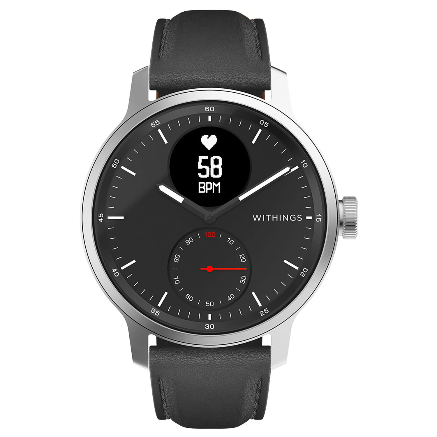 Εικόνα 4 του Withings λουράκι 20mm  Black & SlateGrey