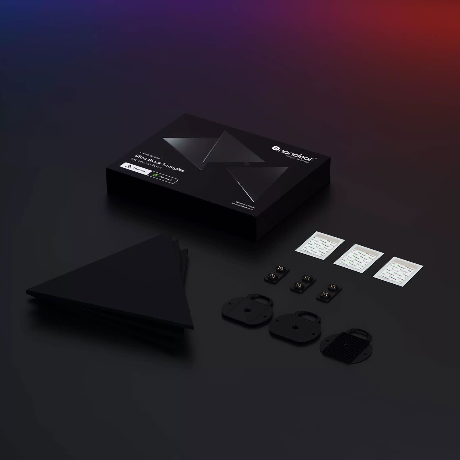 Εικόνα 2 του Nanoleaf Shapes Black Triangles Expansion 3Pack