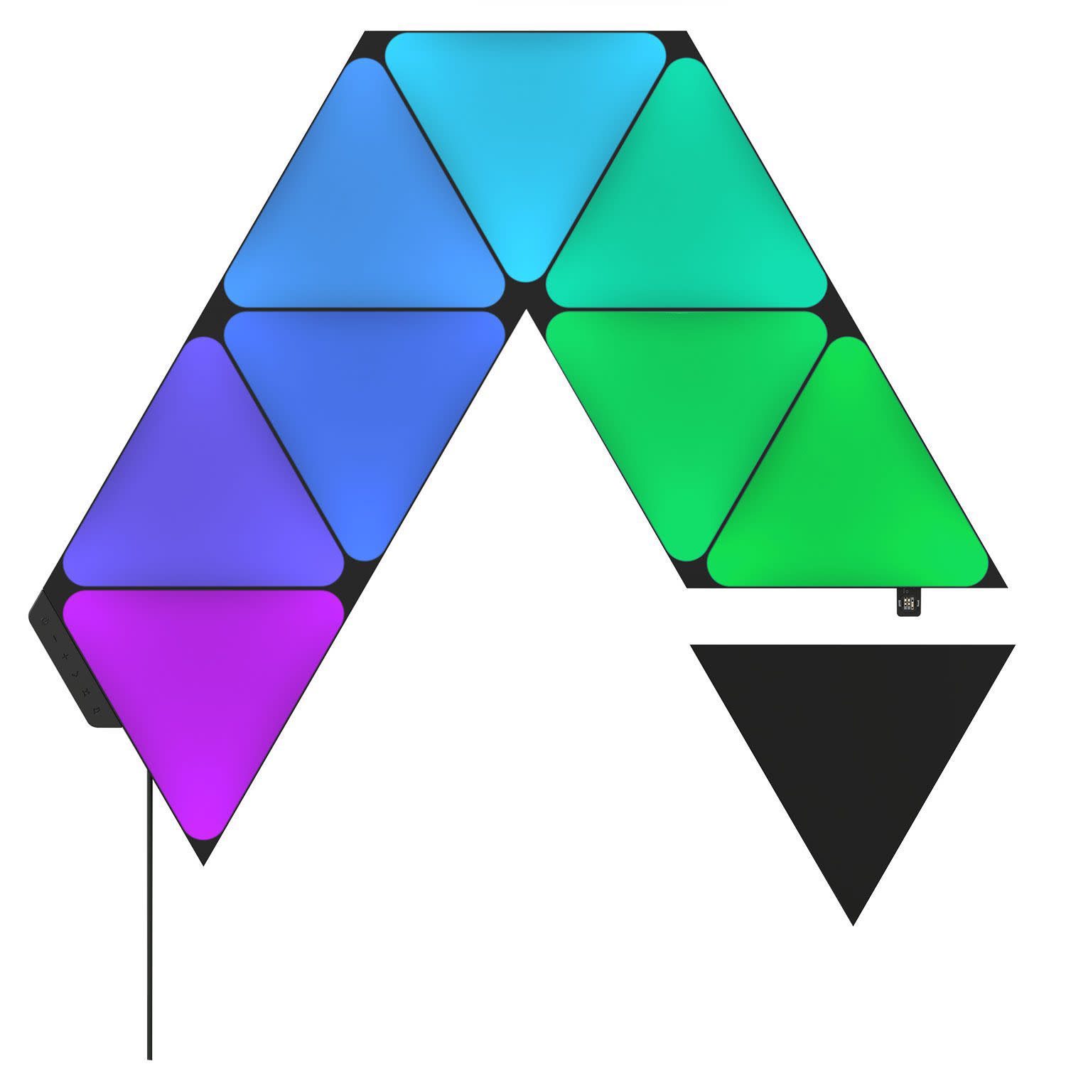 Εικόνα 1 του Nanoleaf Shapes Limited Edit. Black Triangles Starter Kit 9Pack