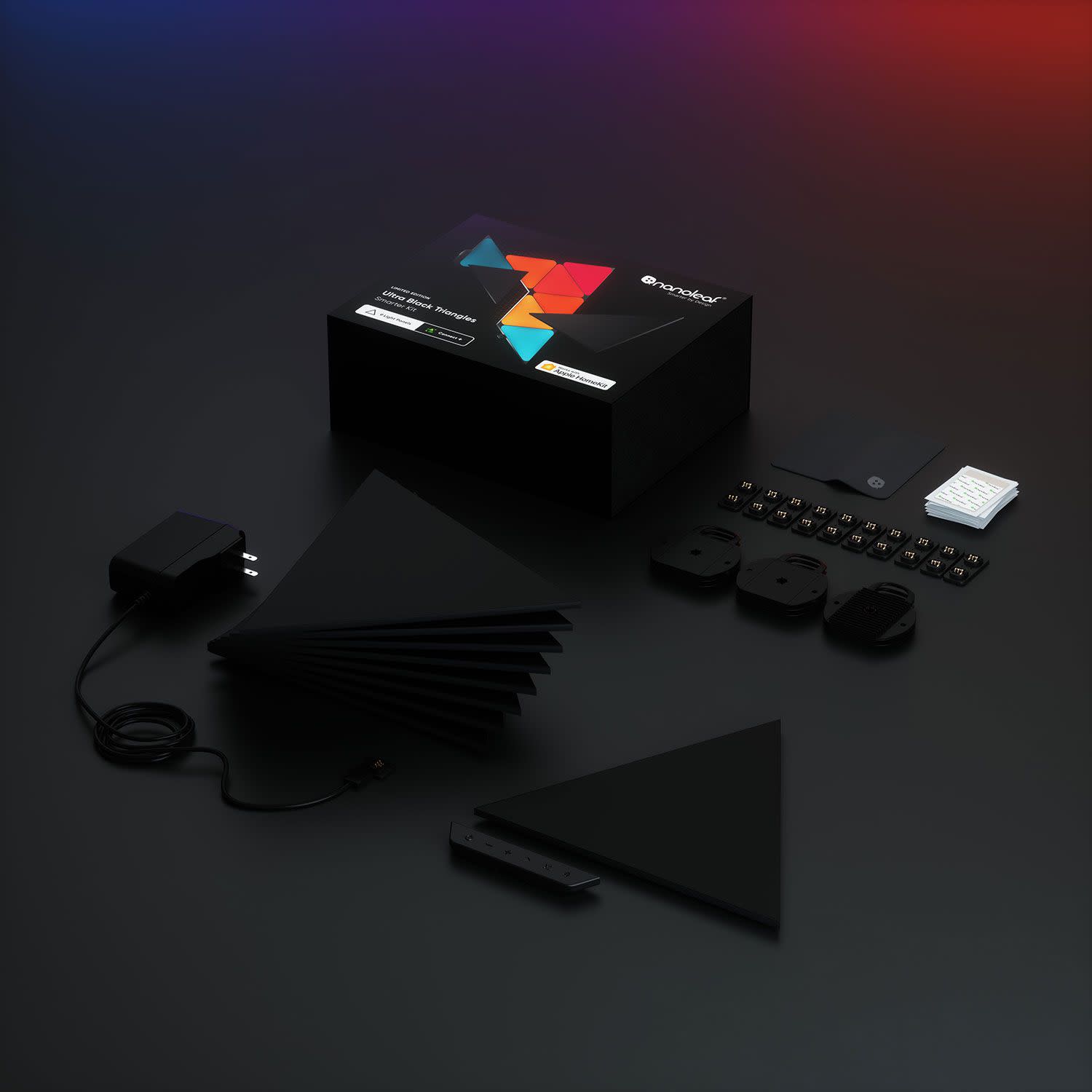 Εικόνα 5 του Nanoleaf Shapes Limited Edit. Black Triangles Starter Kit 9Pack