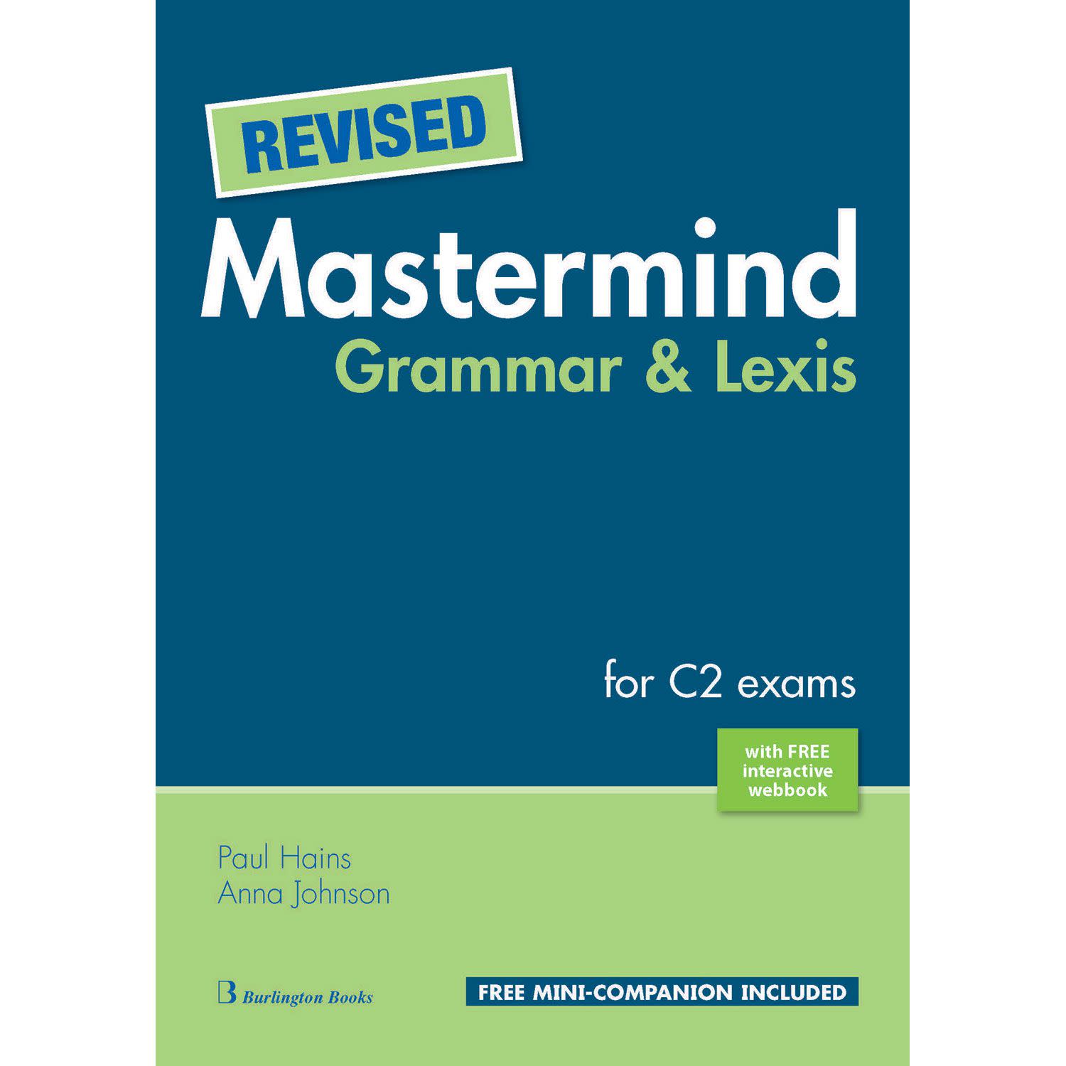 Εικόνα 1 του Burlington Revised Mastermind Grammar & Lexis C2