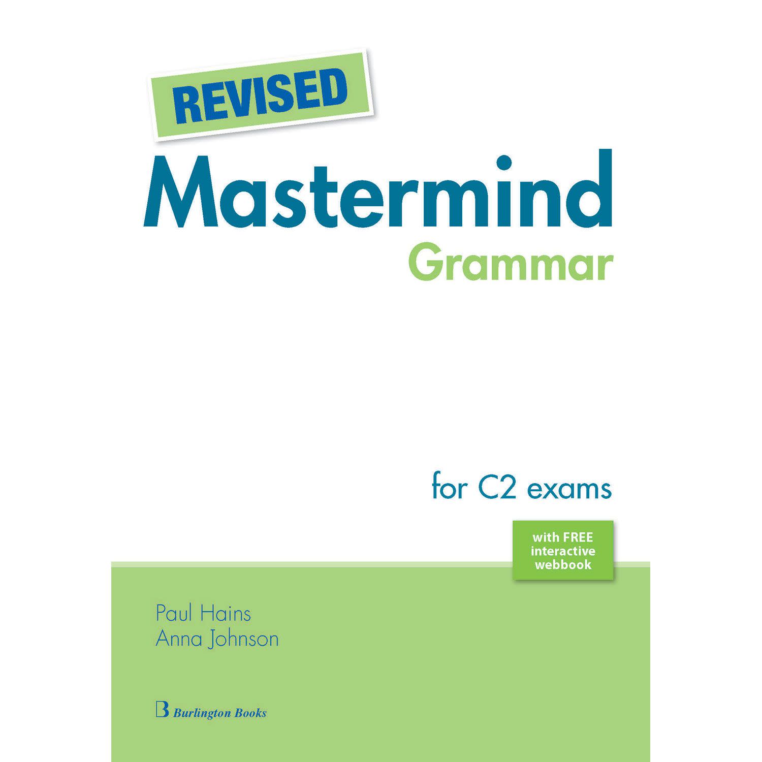 Εικόνα 1 του Burlington Revised Mastermind Grammar For C2 exams