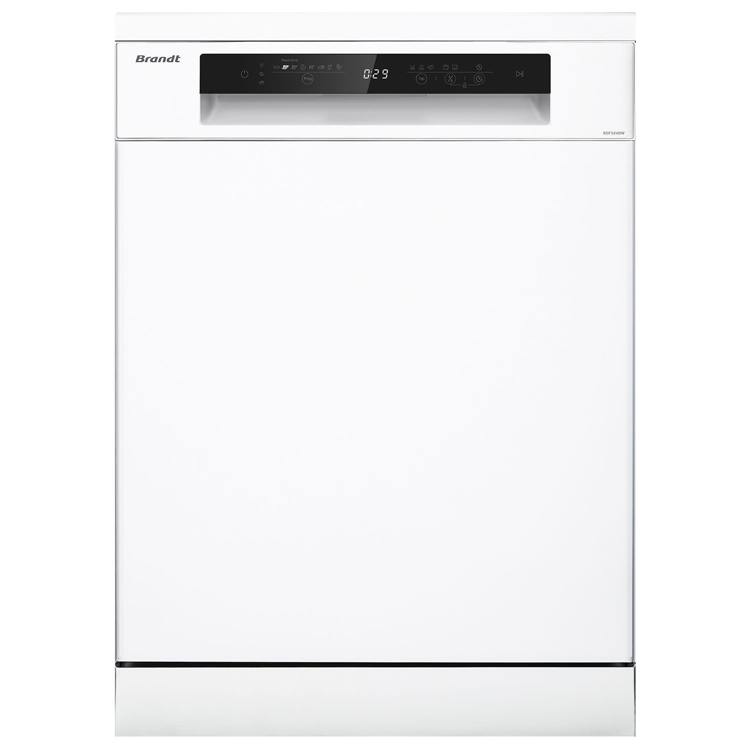 Εικόνα 1 του Brandt BDF424DW Πλυντήριο Πιάτων Ελεύθερο 59,80 cm