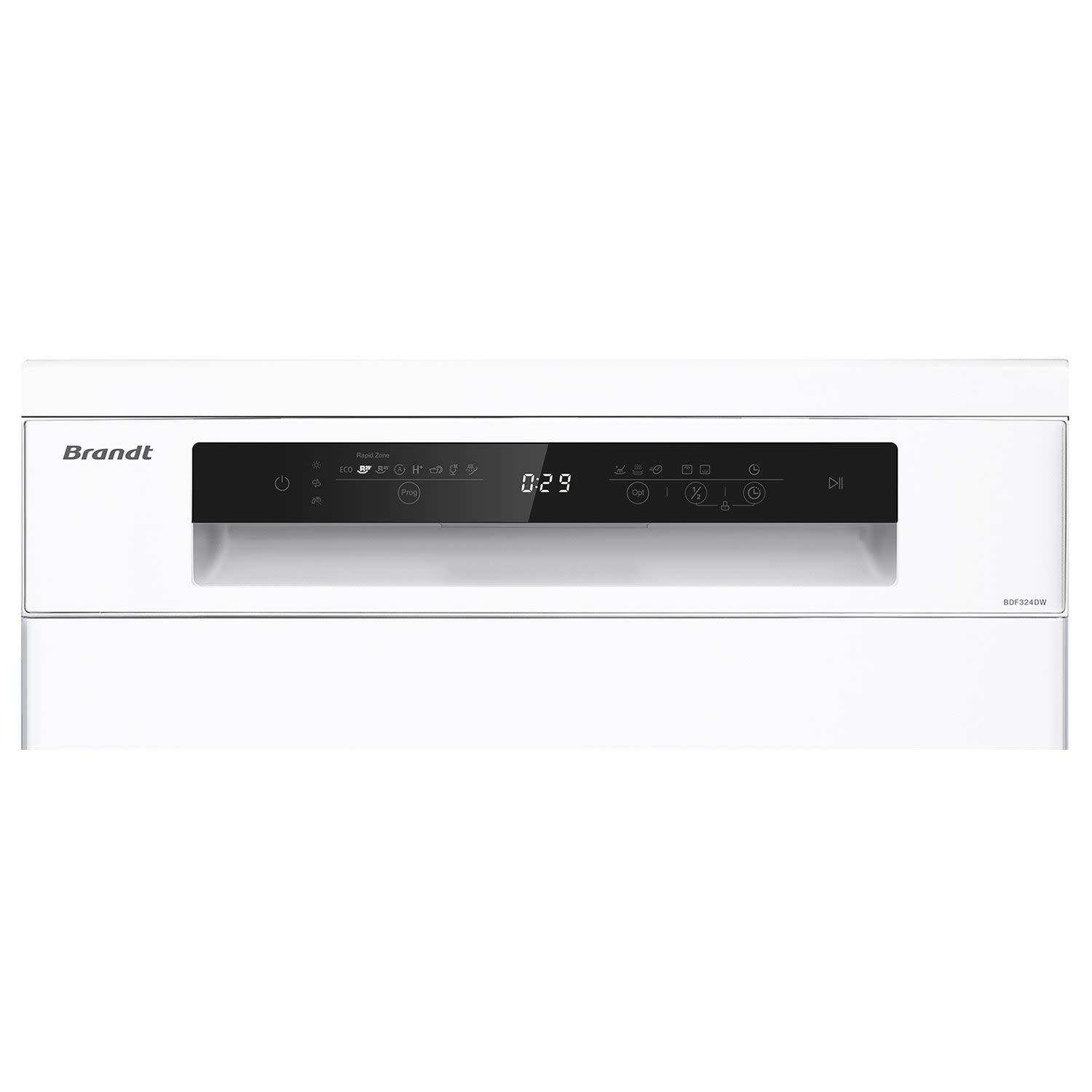Εικόνα 2 του Brandt BDF424DW Πλυντήριο Πιάτων Ελεύθερο 59,80 cm