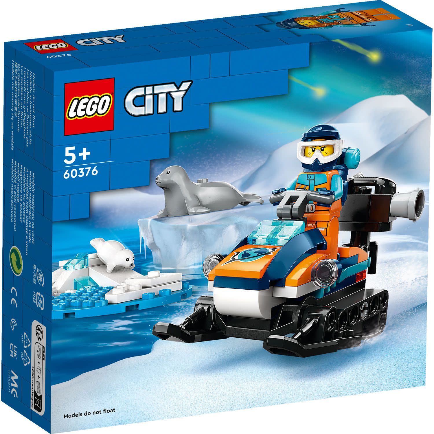 Εικόνα 1 του LEGO Arctic Explorer Snowmobile 60376
