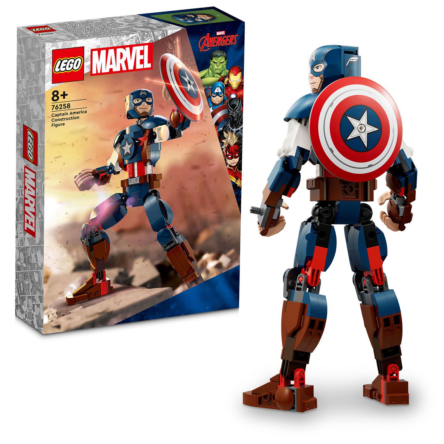 Εικόνα 2 του LEGO Captain America Construction Figure 76258