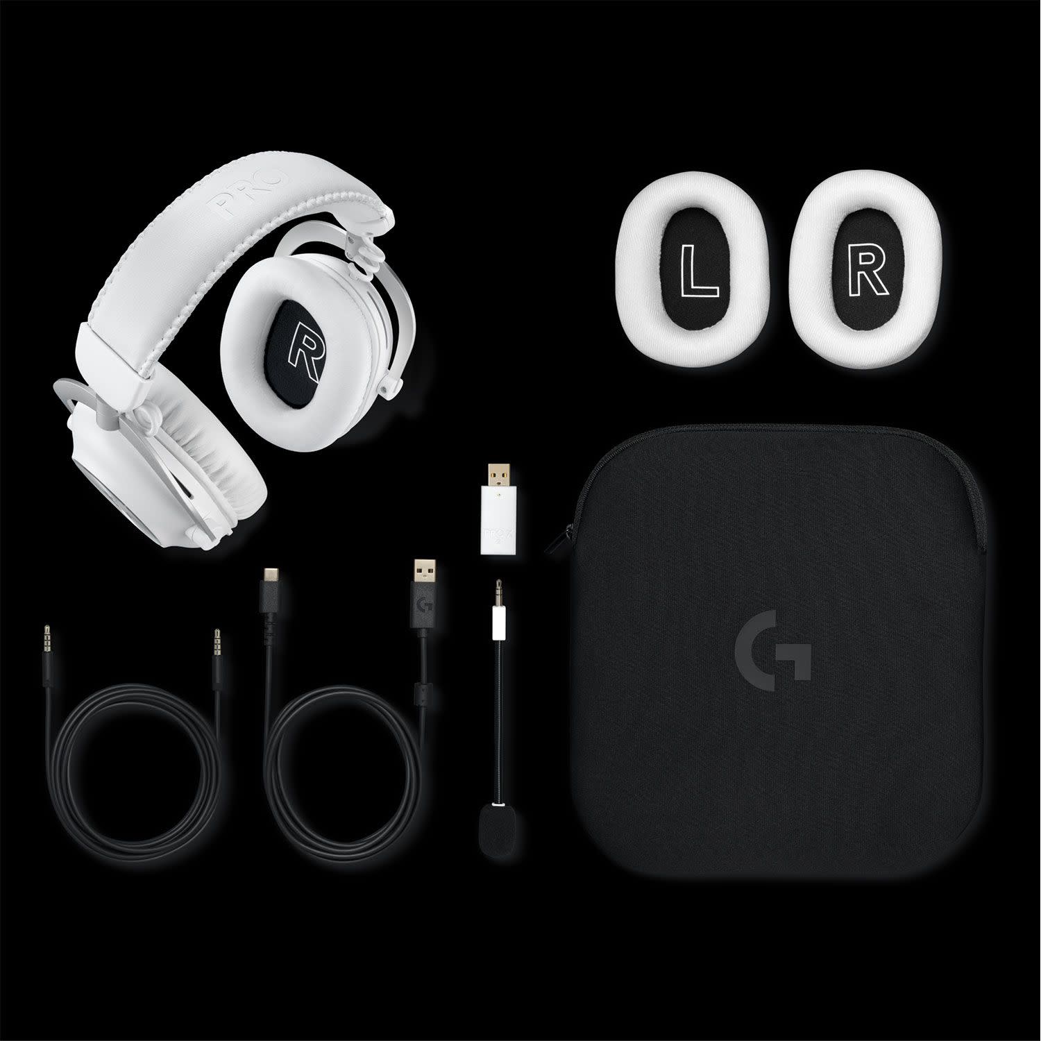Κάνε κλικ για να δεις την εικόνα 5 του Logitech Gaming Headset PRO X 2 Lightspeed White
