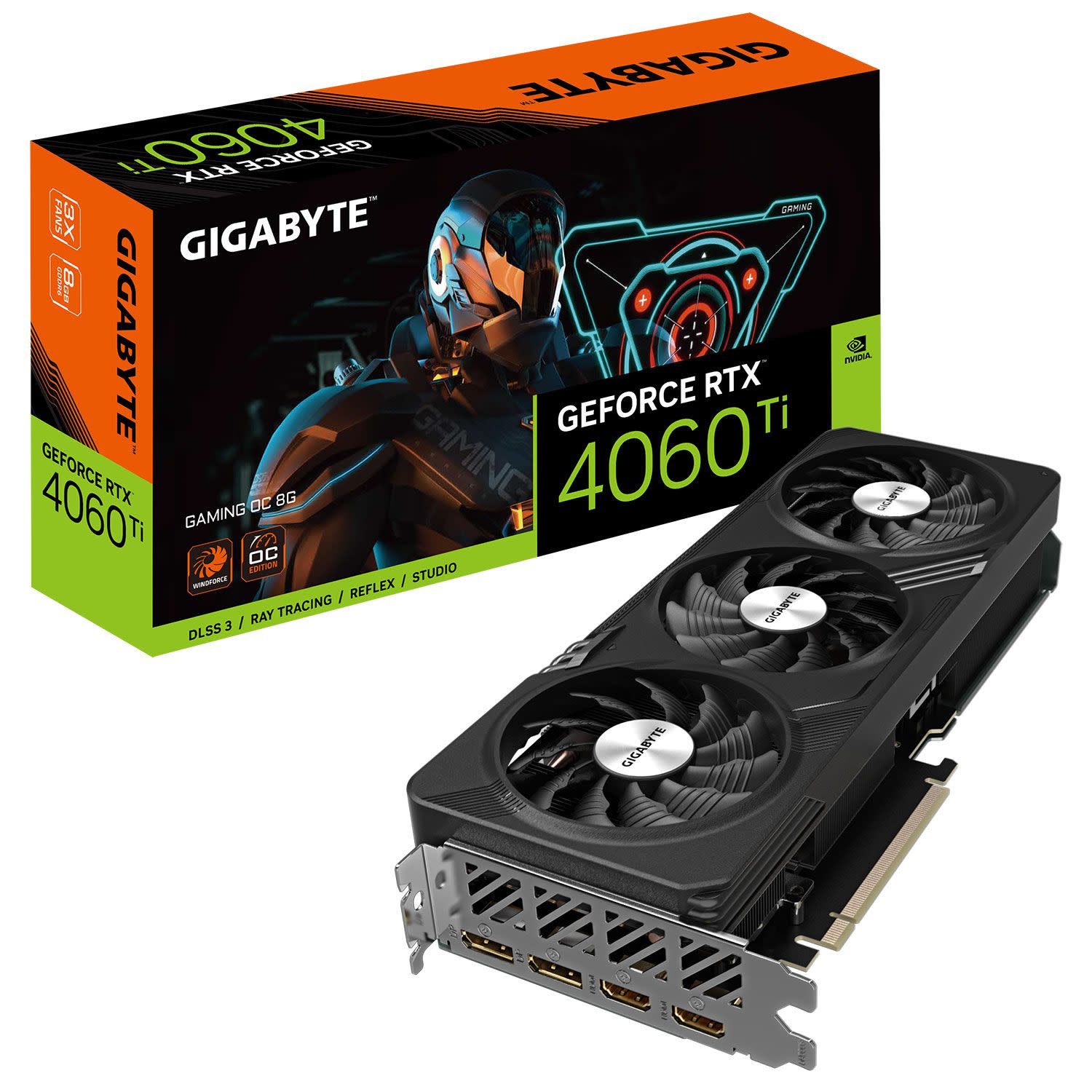 Εικόνα 1 του Gigabyte VGA GeForce RTX 4060 Ti GAMING OC 8 GB