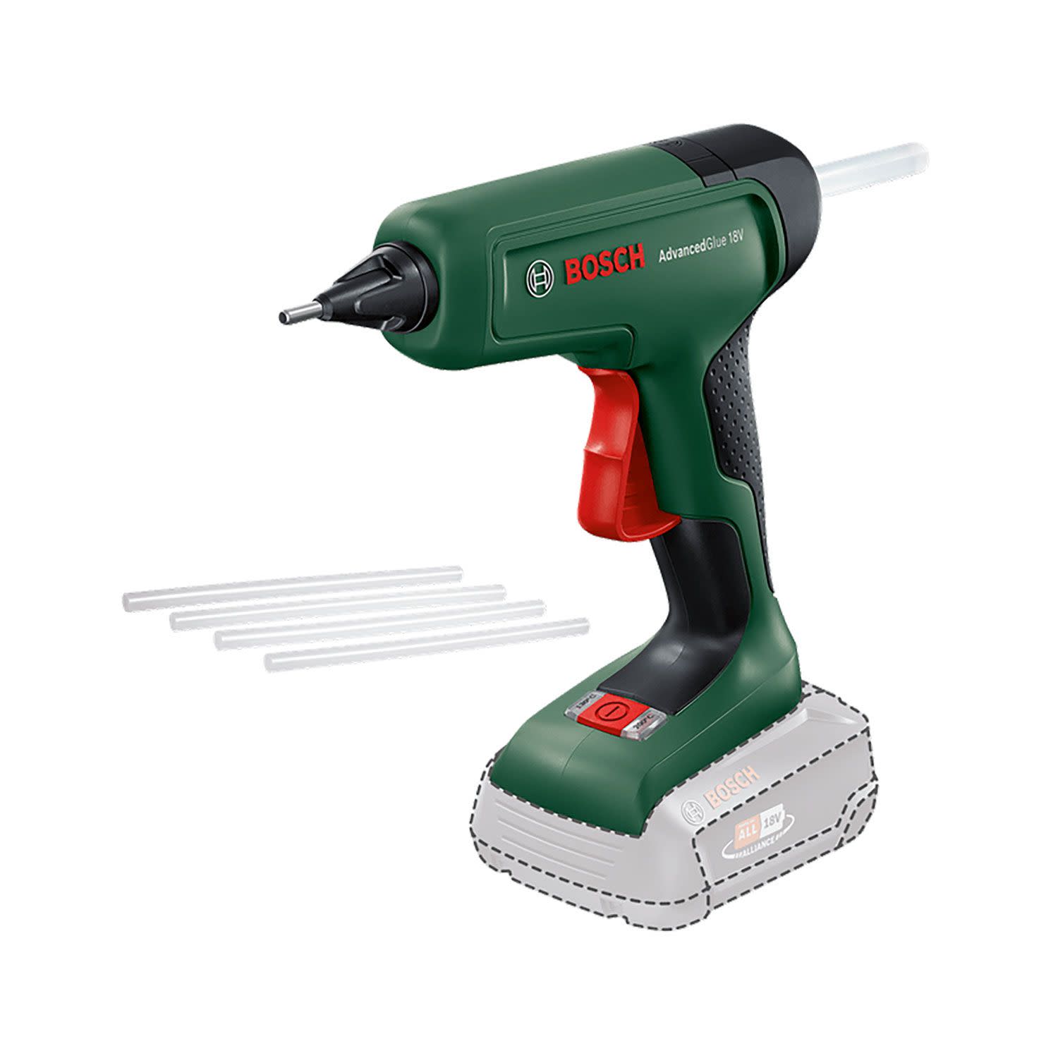Κάνε κλικ για να δεις την εικόνα 2 του Bosch Πιστόλι θερμοκόλλησης AdvancedGlue
