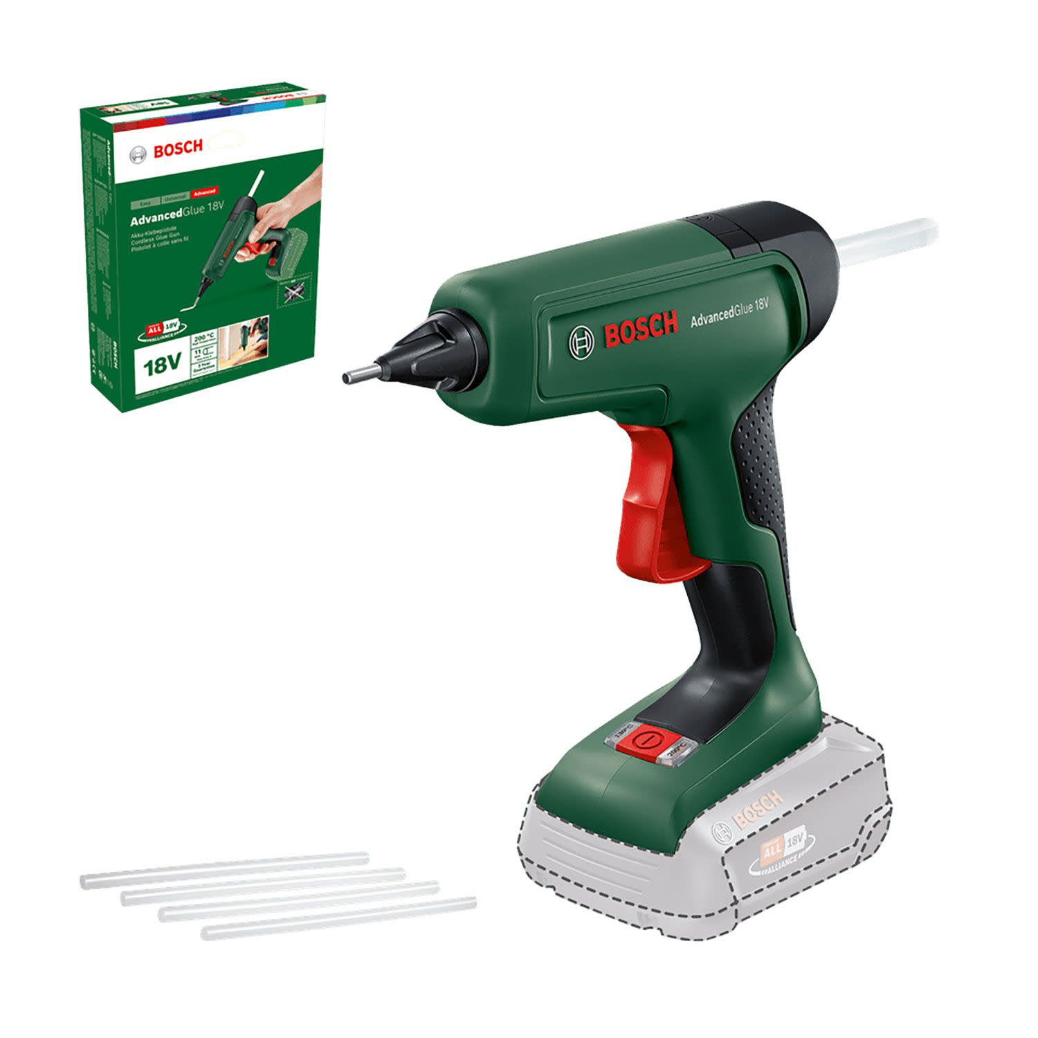 Κάνε κλικ για να δεις την εικόνα 3 του Bosch Πιστόλι θερμοκόλλησης AdvancedGlue