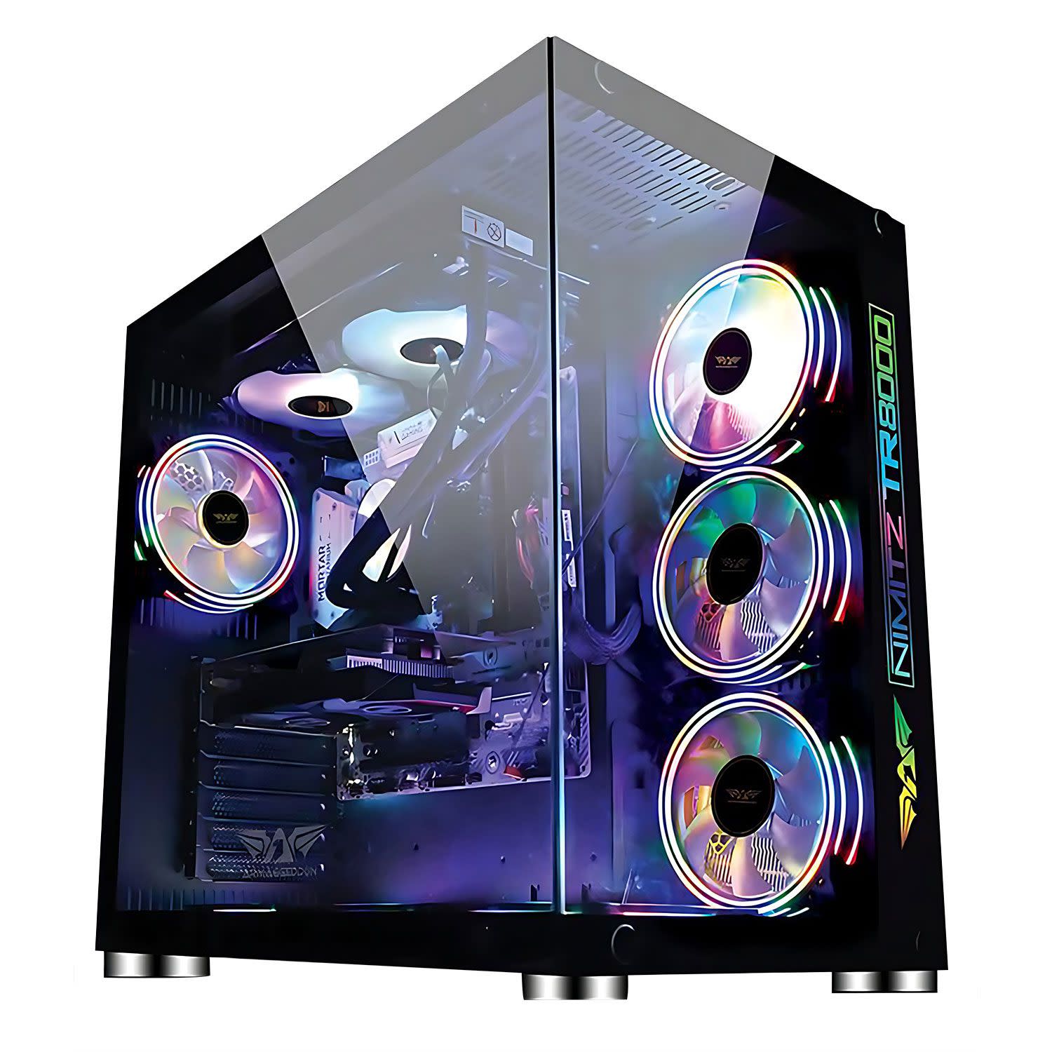 Κάνε κλικ για να δεις την εικόνα 3 του Armaggeddon Case Nimitz TR8000 Black Full Tower