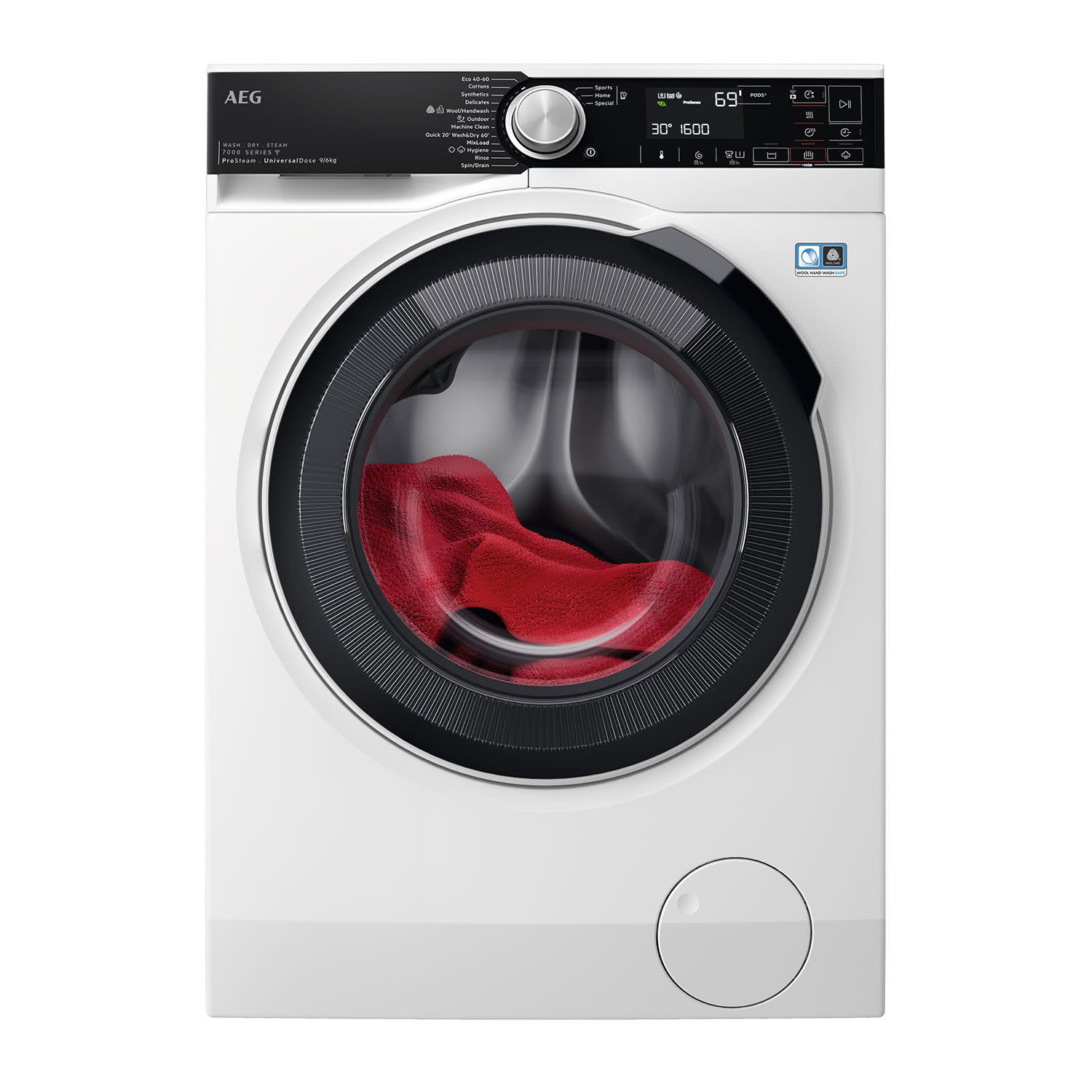 AEG LWR75965O Πλυντήριο-Στεγνωτήριο 9,00 kg / 6 kg