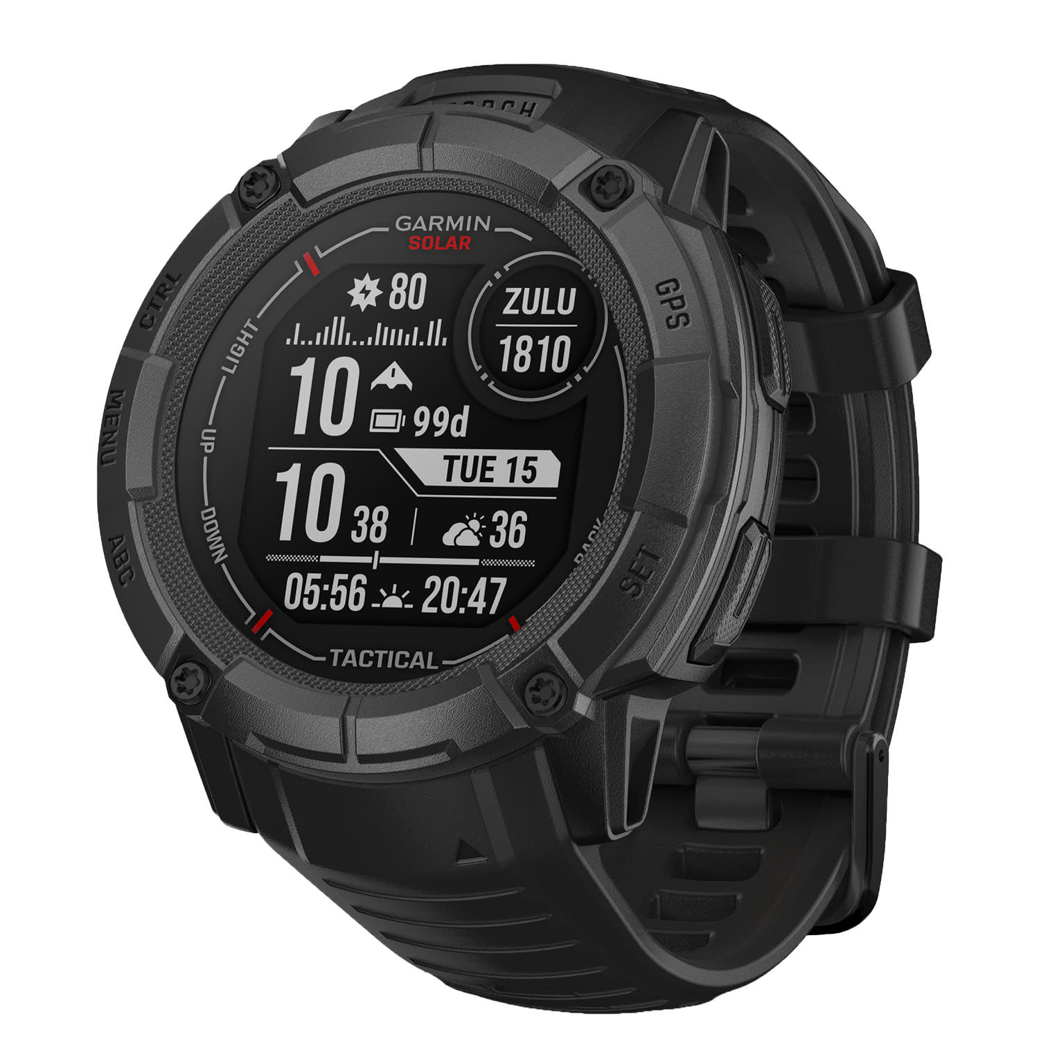 Εικόνα 1 του Garmin Instinct 2X Solar Tactical Black