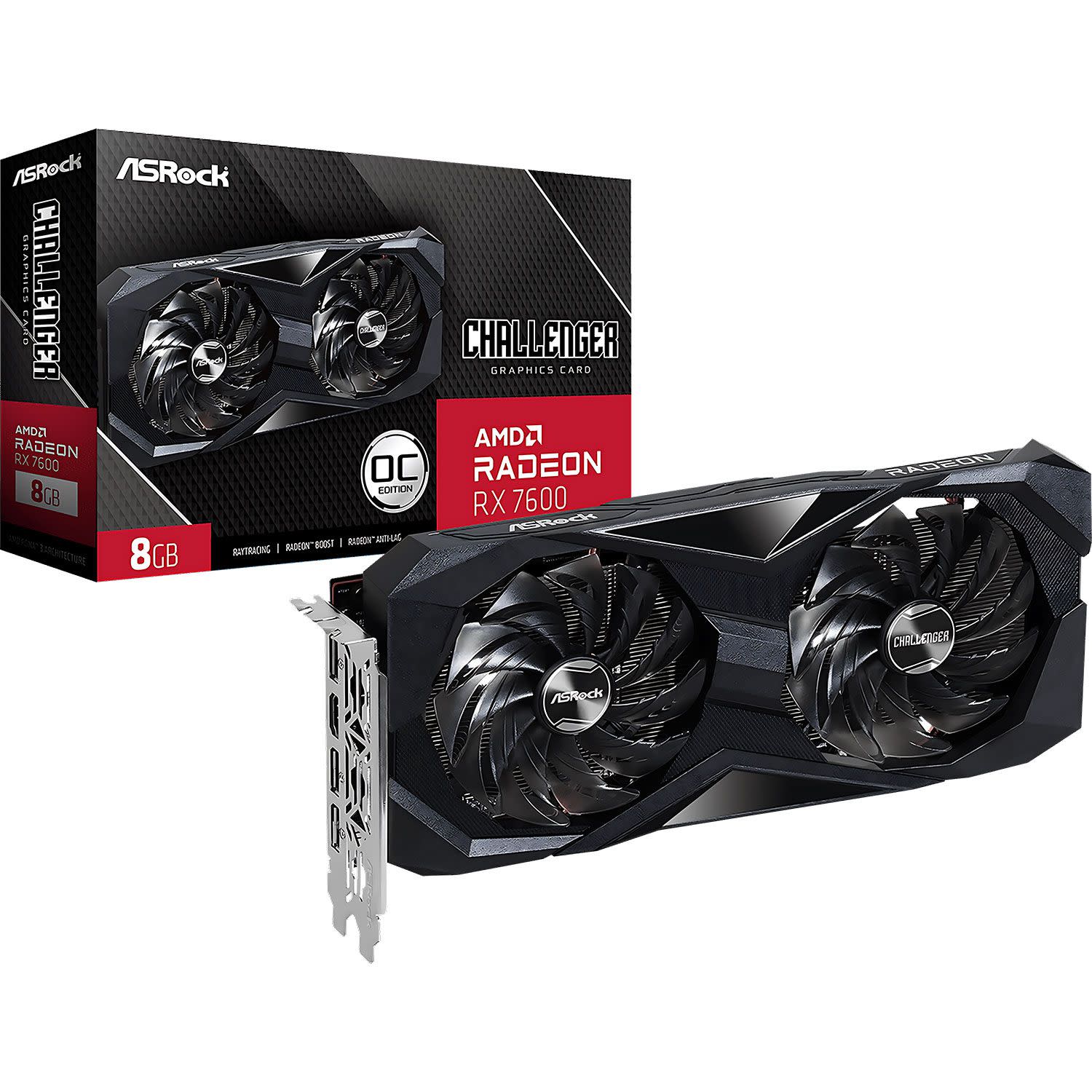 Asrock VGA Radeon RX 7600 Challenger OC 8 GB