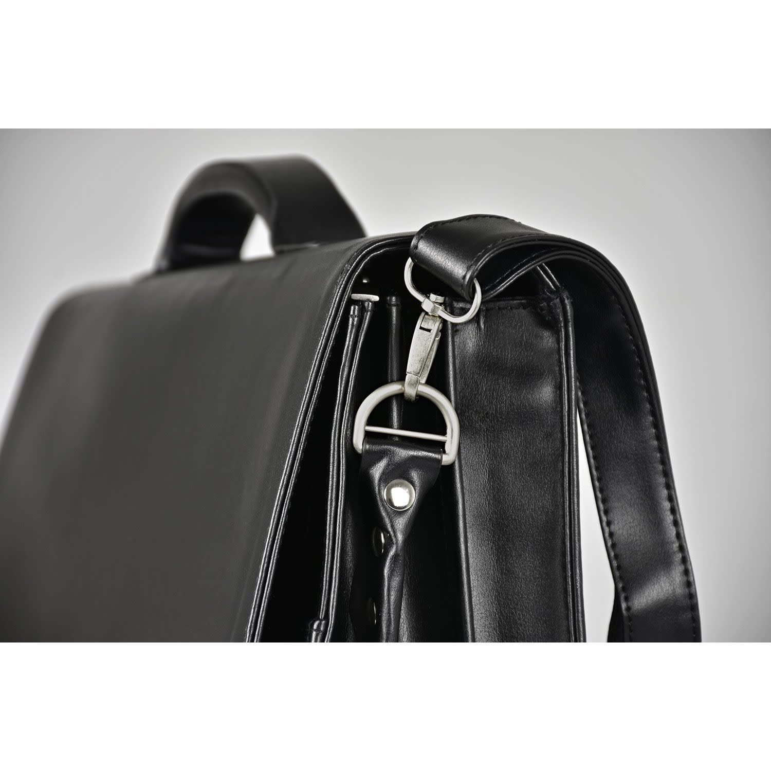 Εικόνα 8 του Monolith Δερμάτινος Χαρτοφύλκας 2334 Μαύρος