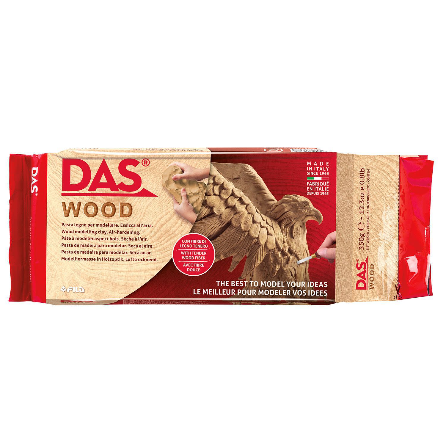DAS Πηλός Wood 350gr