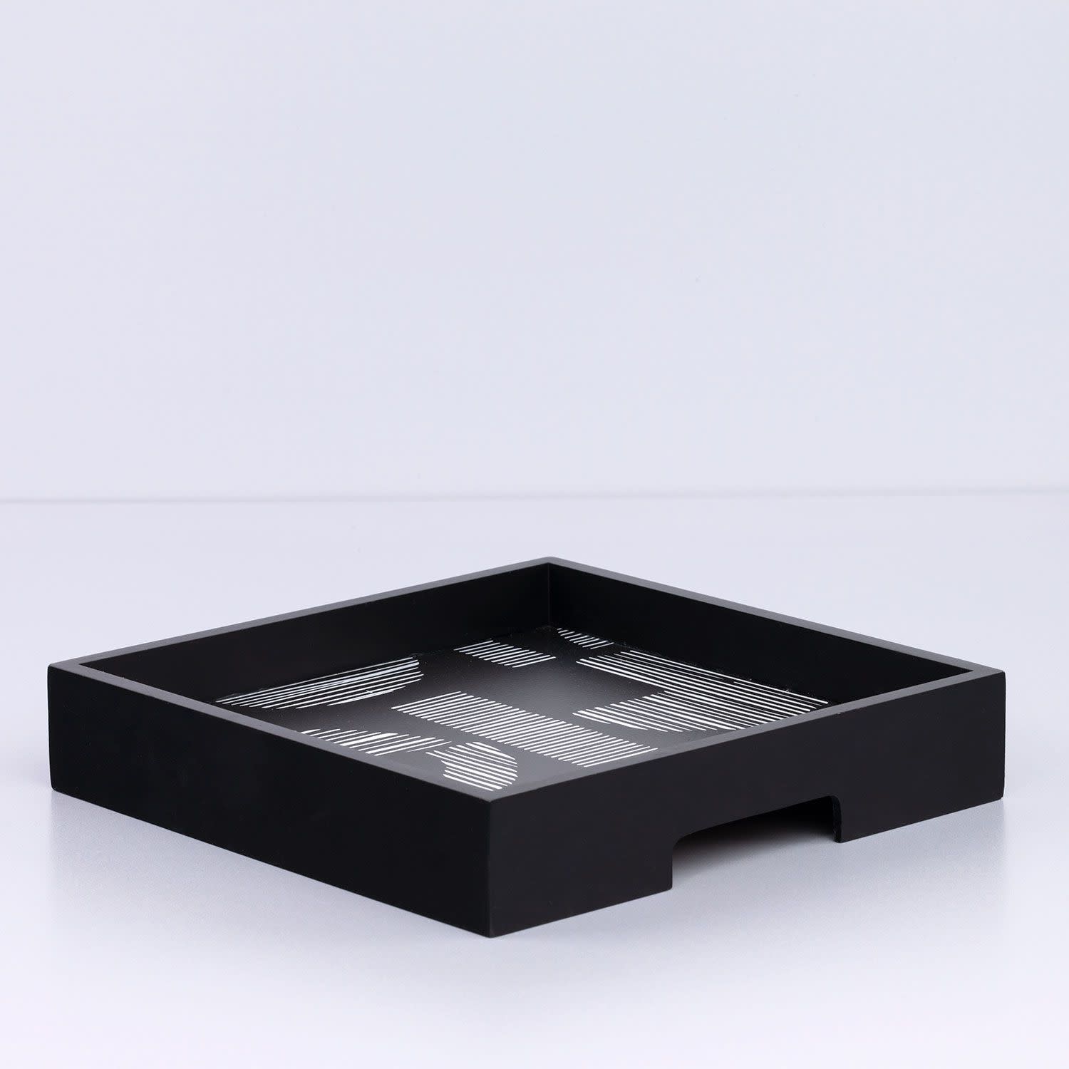 Sentio Μαύρος Δίσκος Τετράγωνος B&W