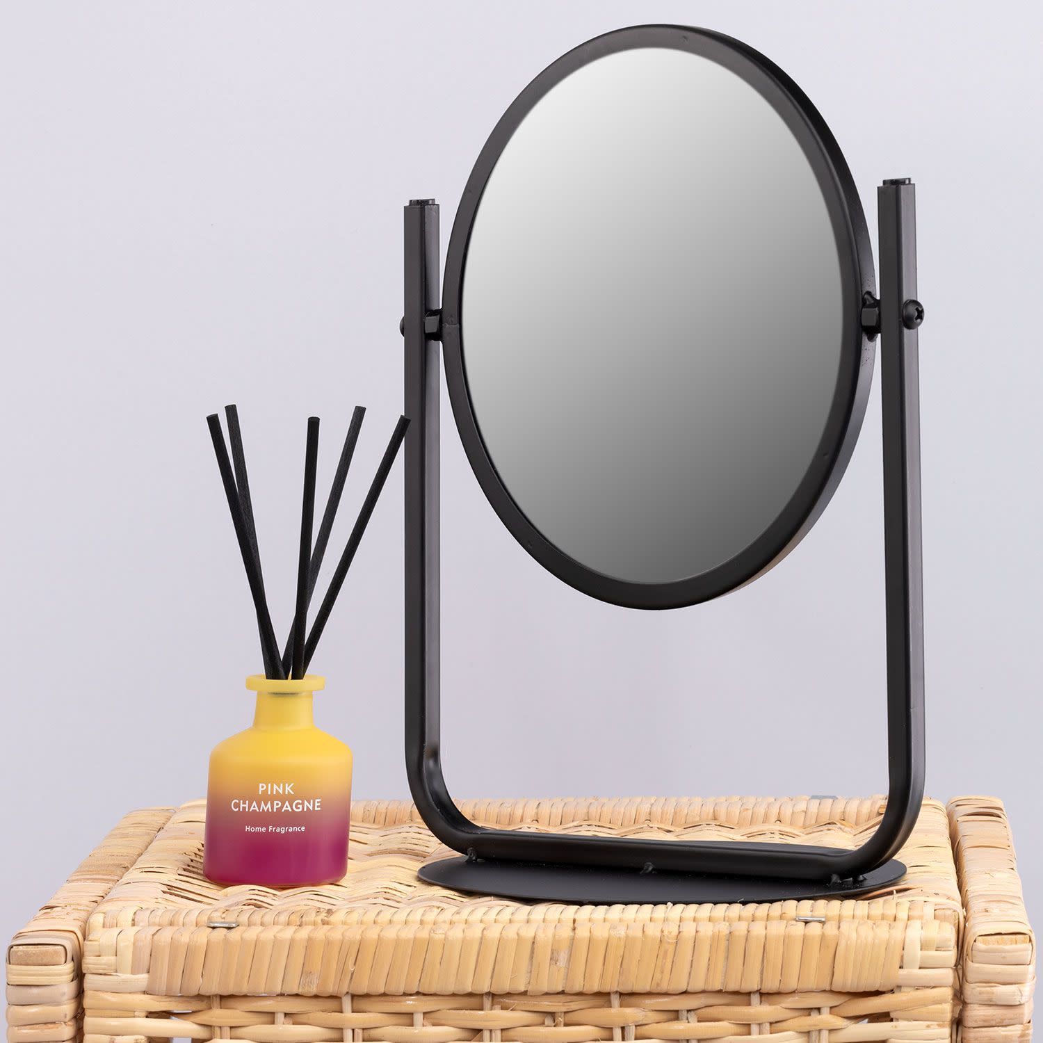 Εικόνα 6 του Sentio Καθρέφτης Μεταλλικός Μαύρος B&W