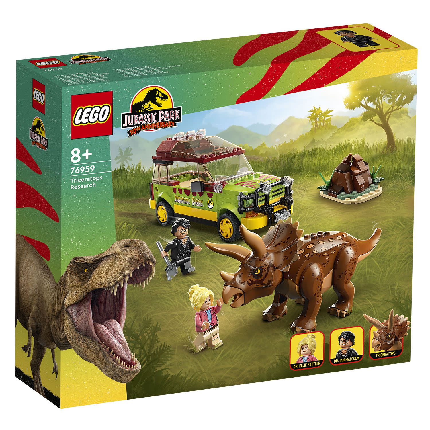 Κάνε κλικ για να δεις την εικόνα 1 του LEGO 76959 Triceratops Research