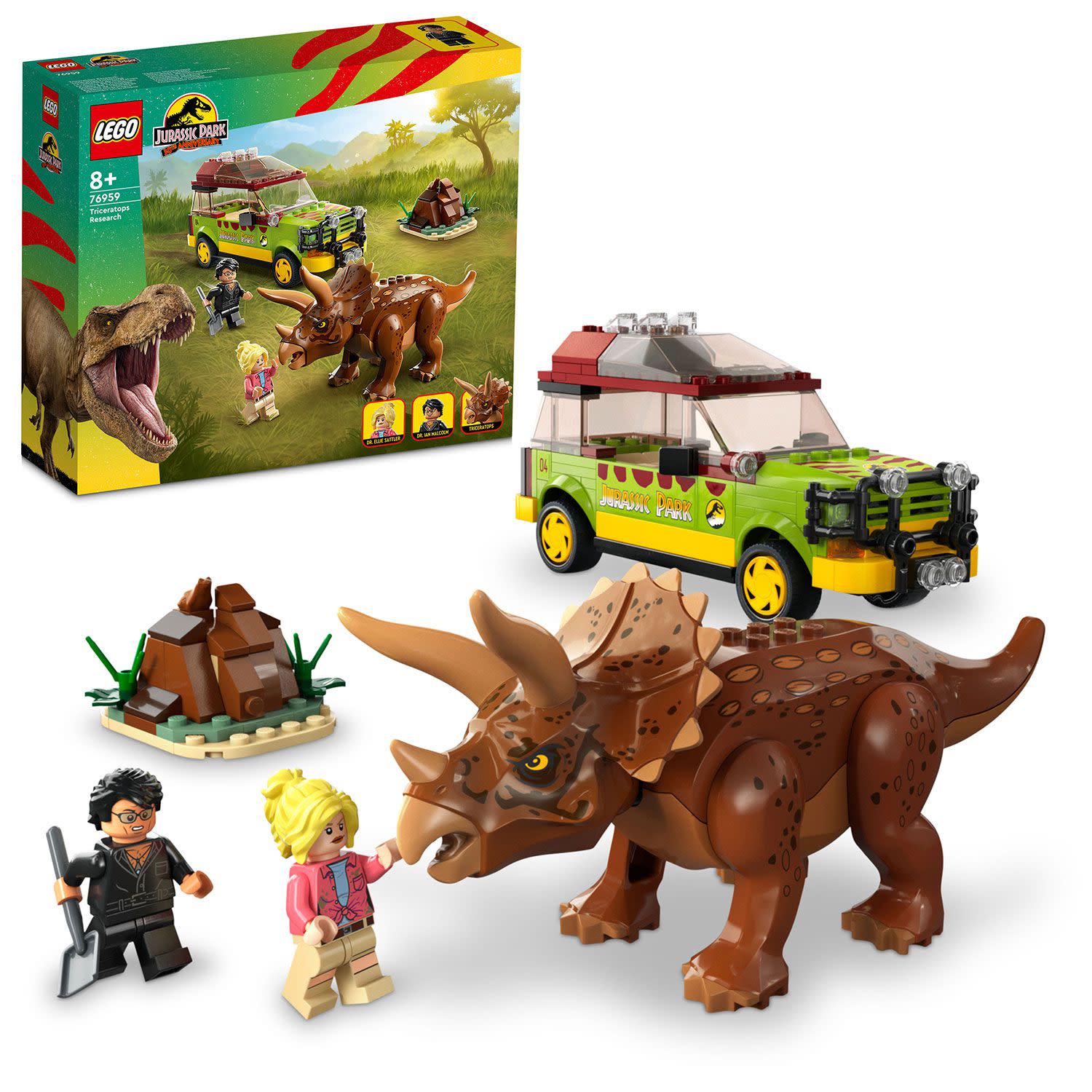 Κάνε κλικ για να δεις την εικόνα 2 του LEGO 76959 Triceratops Research