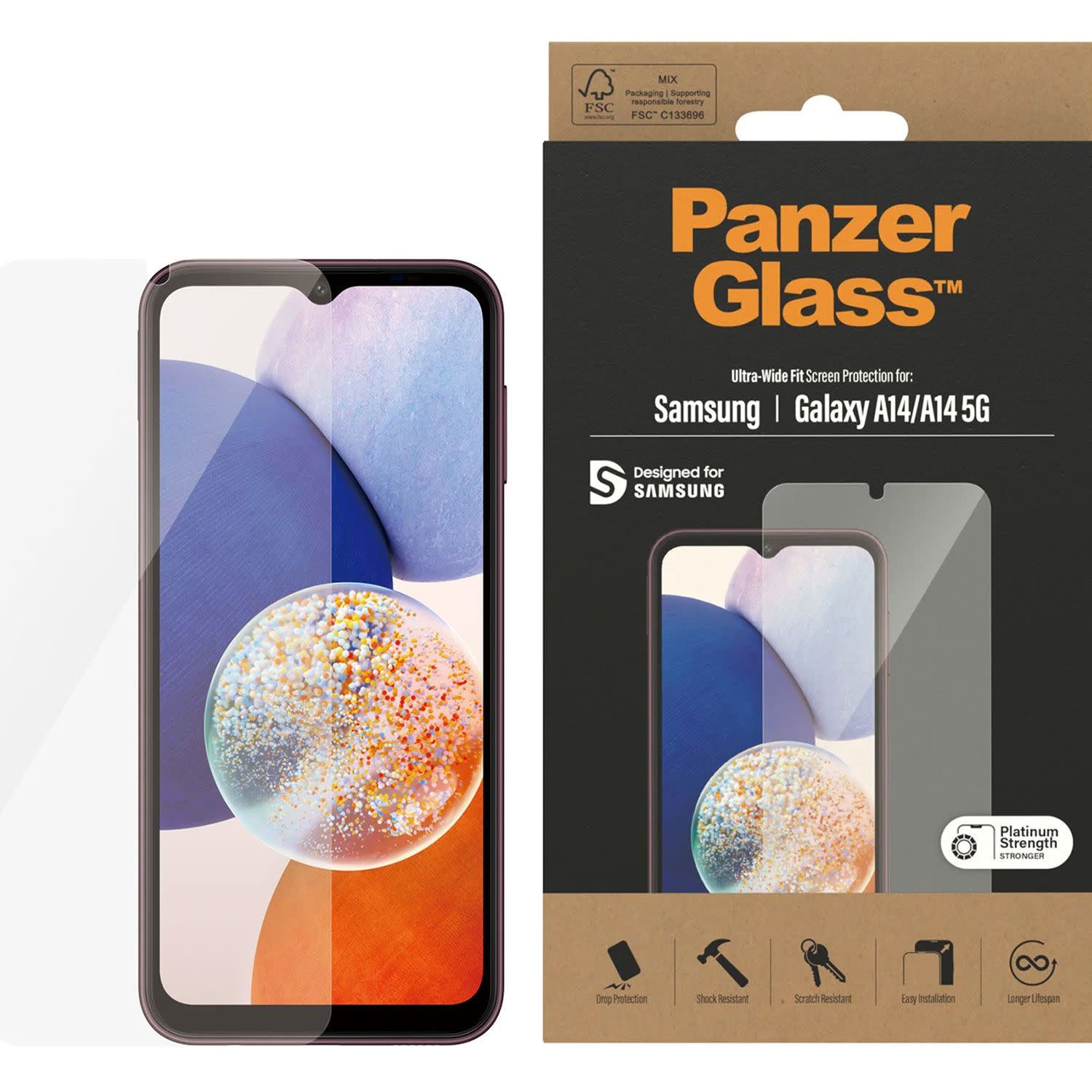 Κάνε κλικ για να δεις την εικόνα 2 του PanzerGlass™ Samsung Galaxy A14 5G/4G