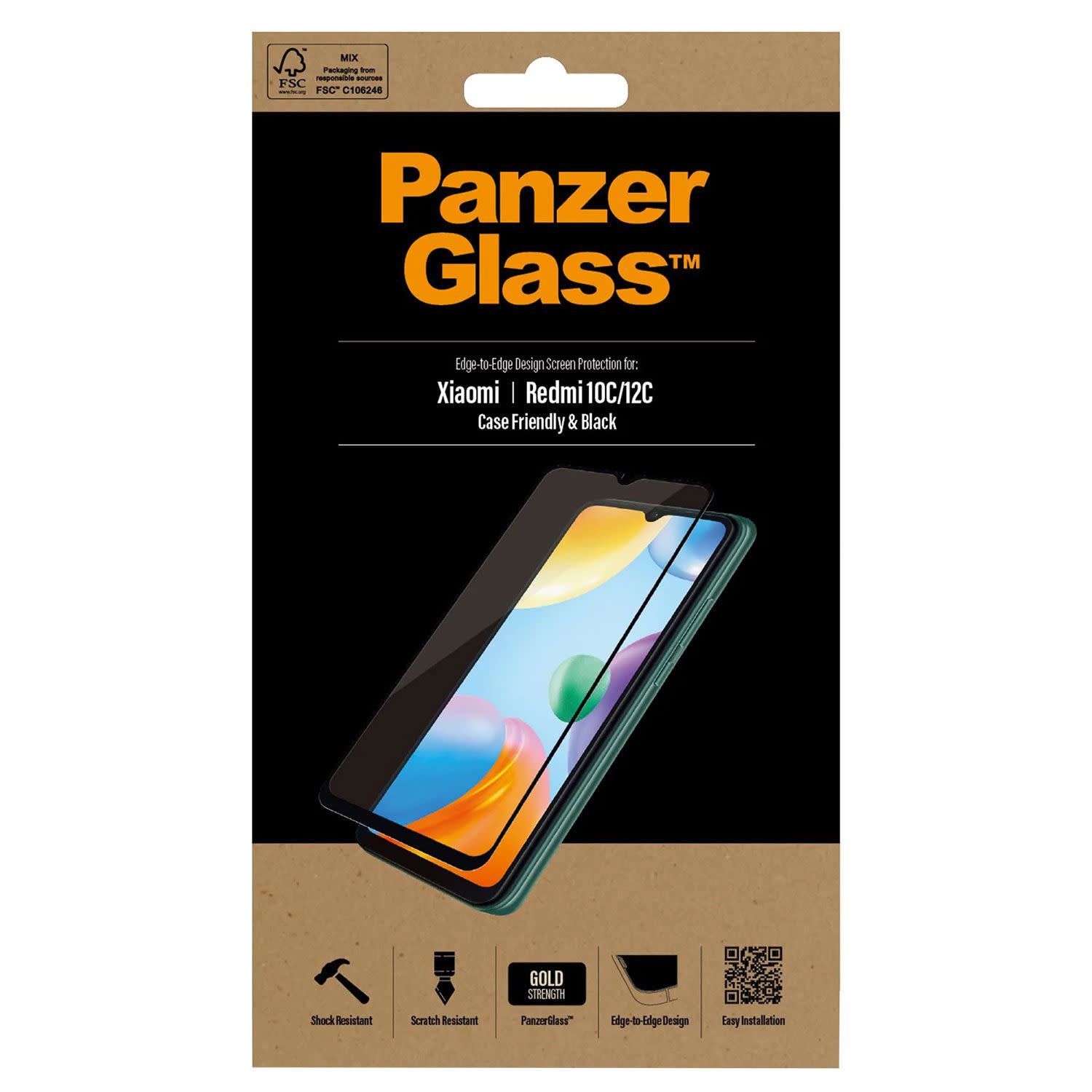 Εικόνα 1 του PanzerGlass™ Xiaomi Redmi 12C/10C