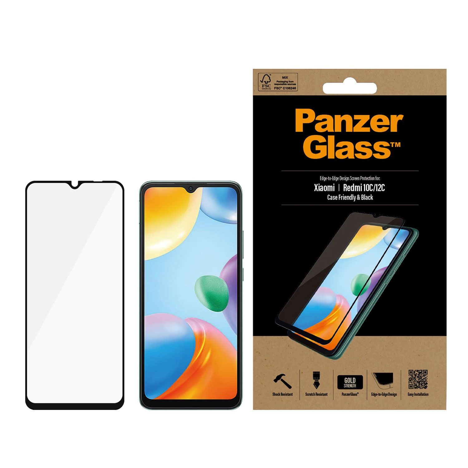 Εικόνα 3 του PanzerGlass™ Xiaomi Redmi 12C/10C