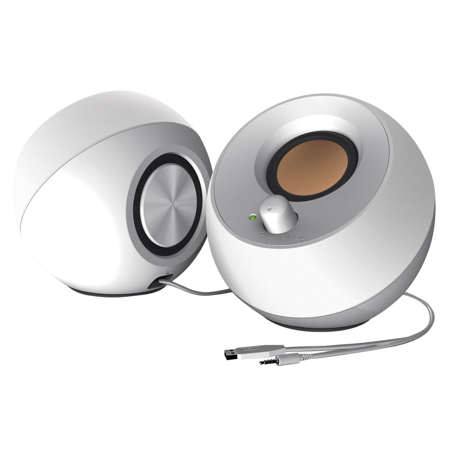 Εικόνα 1 του Creative Ηχεία 2.0 Pebble V3 Λευκά