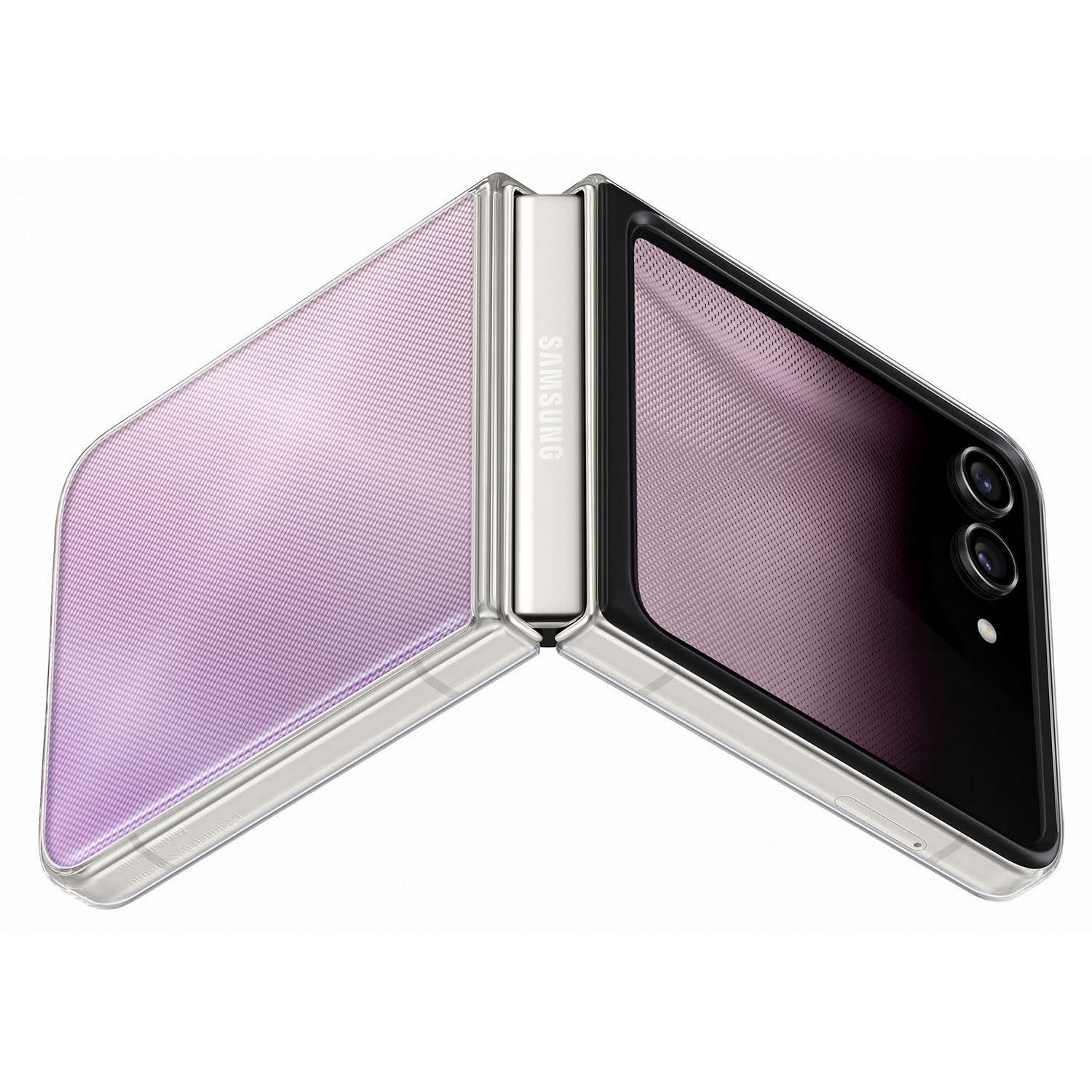 Εικόνα 1 του Samsung Θήκη Back Cover για Samsung Galaxy Z Flip 5 Flipsuit, Διάφανη