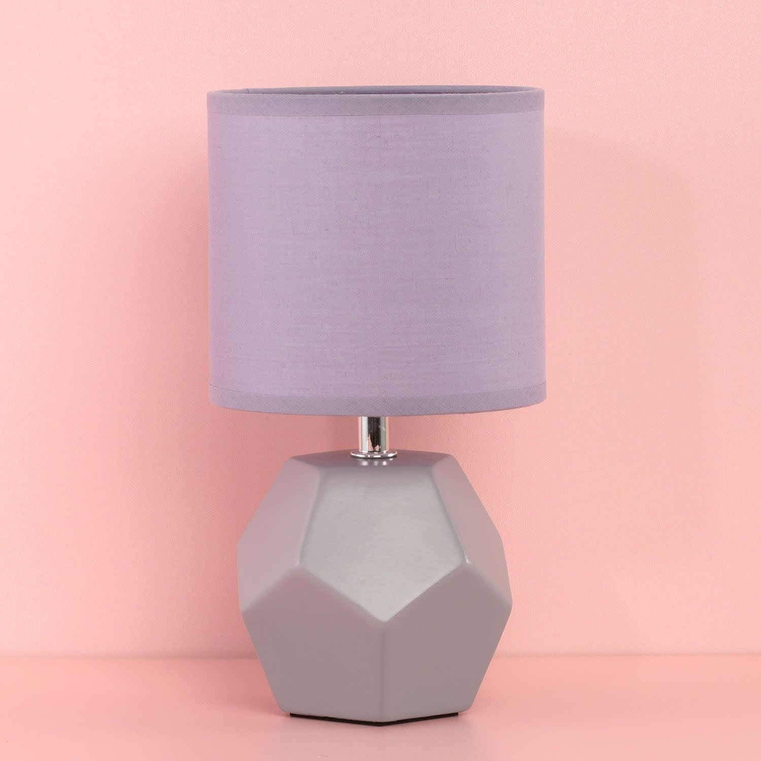 Sentio Φωτιστικό Επιτραπέζιο Με Καπέλο Light Purple