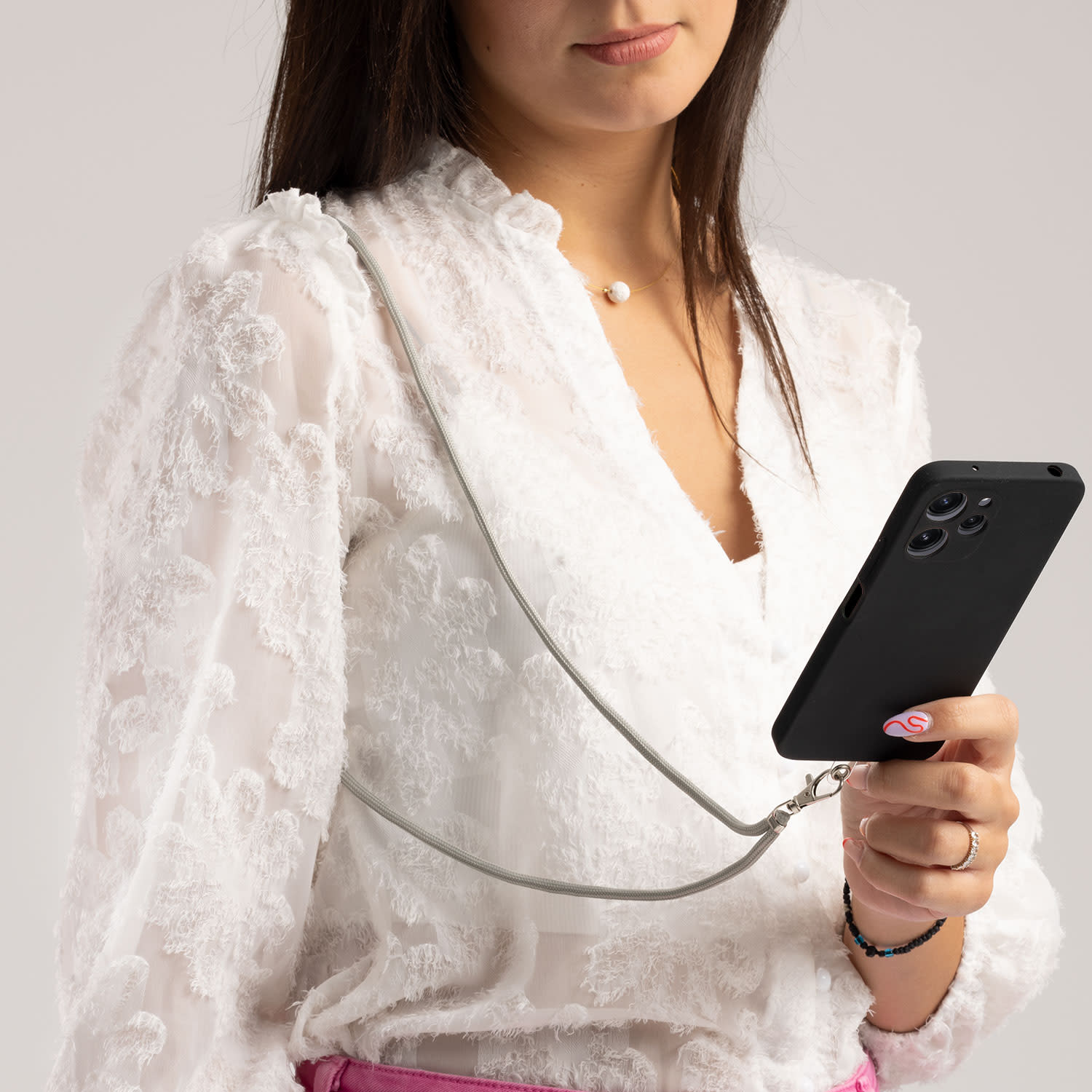 Εικόνα 3 του Sentio Λουράκι Λαιμού για Κινητό Grey