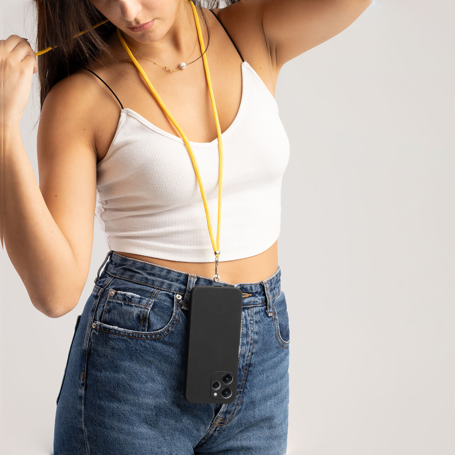 Εικόνα 3 του Sentio Λουράκι Λαιμού για Κινητό Yellow